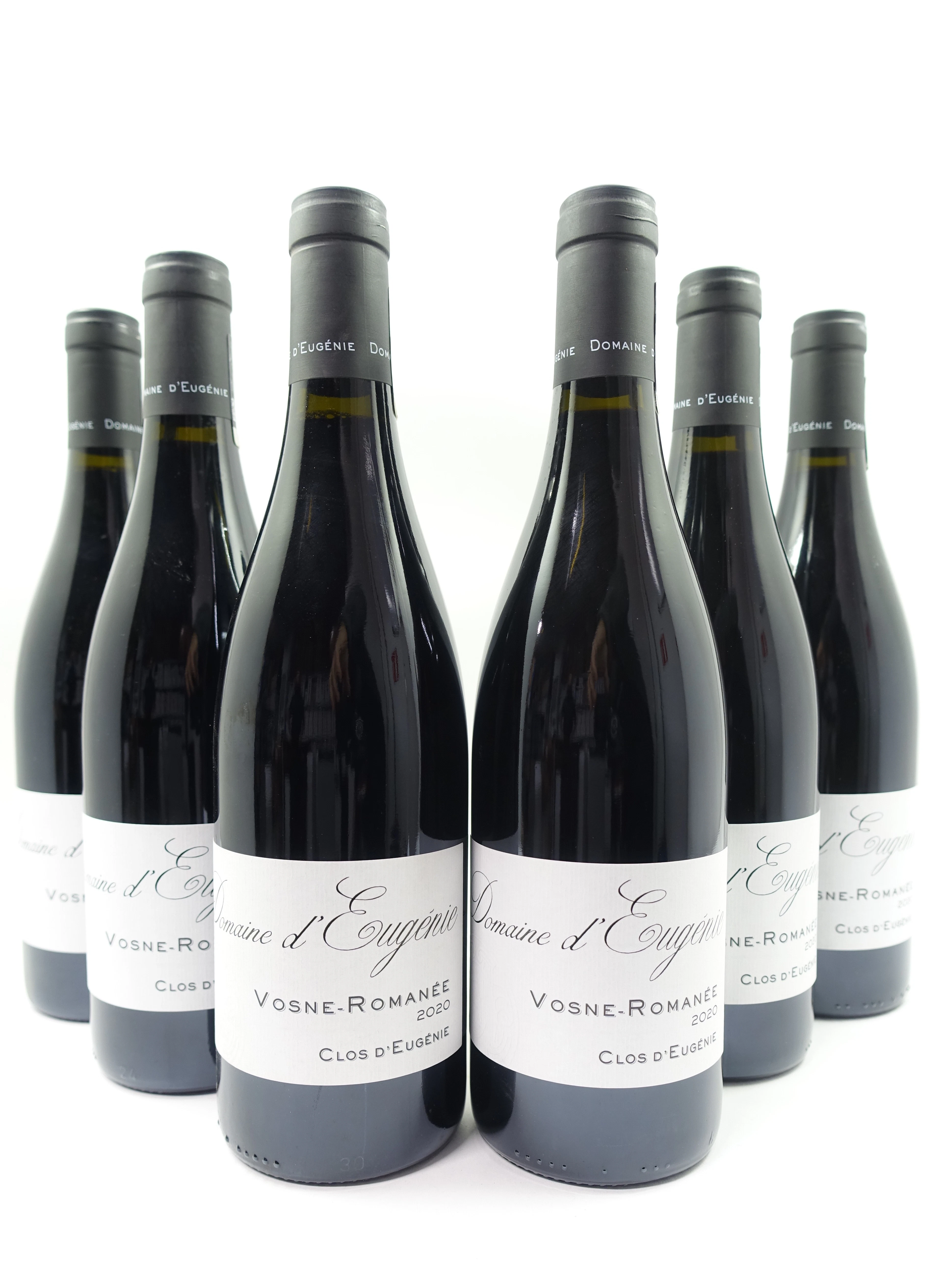 6 bts VOSNE ROMANEE 2020 Clos d'Eugénie. Domaine d'Eugénie