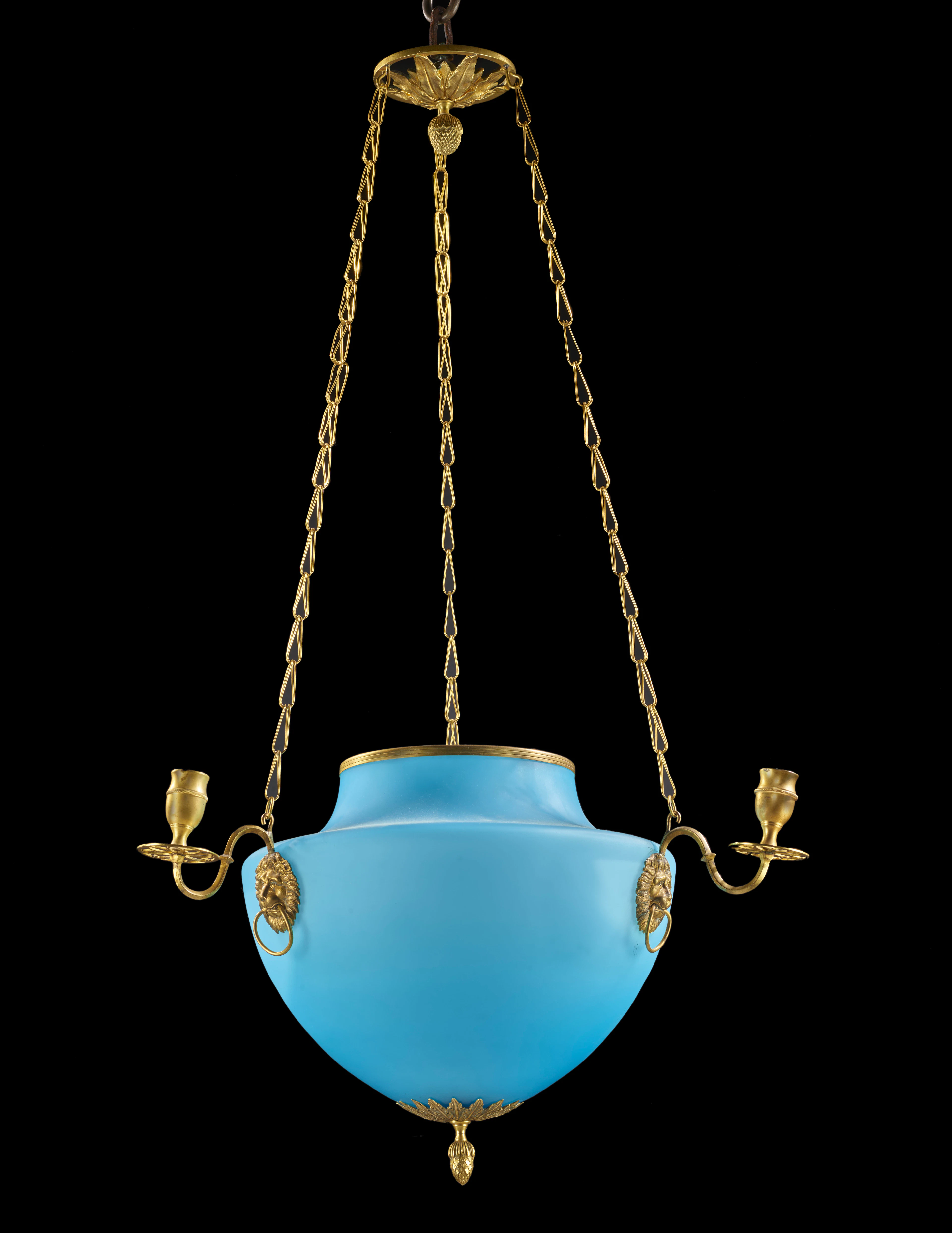 SUSPENSION D’ÉPOQUE NÉOCLASSIQUE, TRAVAIL PROBABLEMENT SUÉDOIS DU