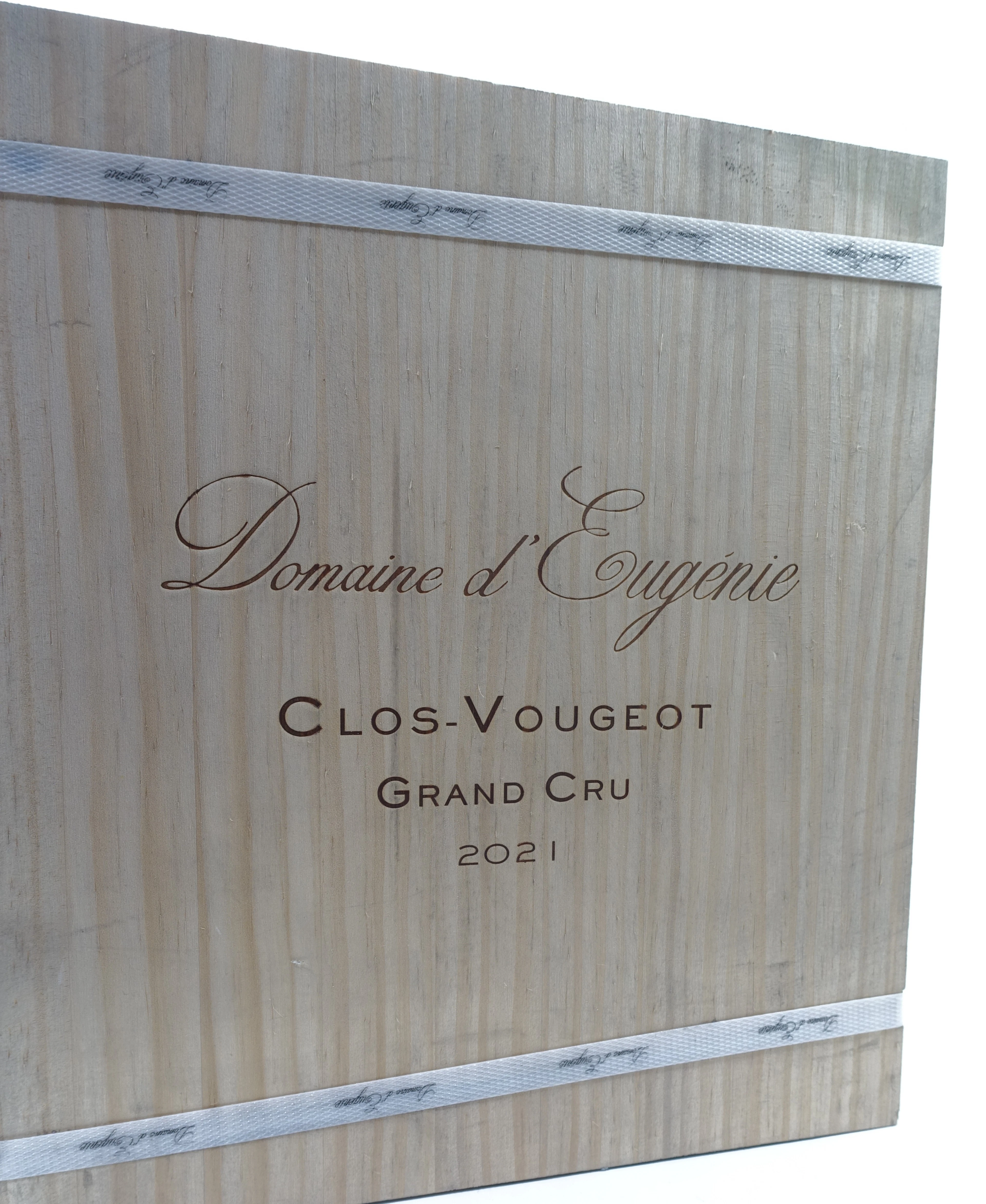 3 bts CLOS DE VOUGEOT 2021 Grand Cru. Domaine d'Eugénie