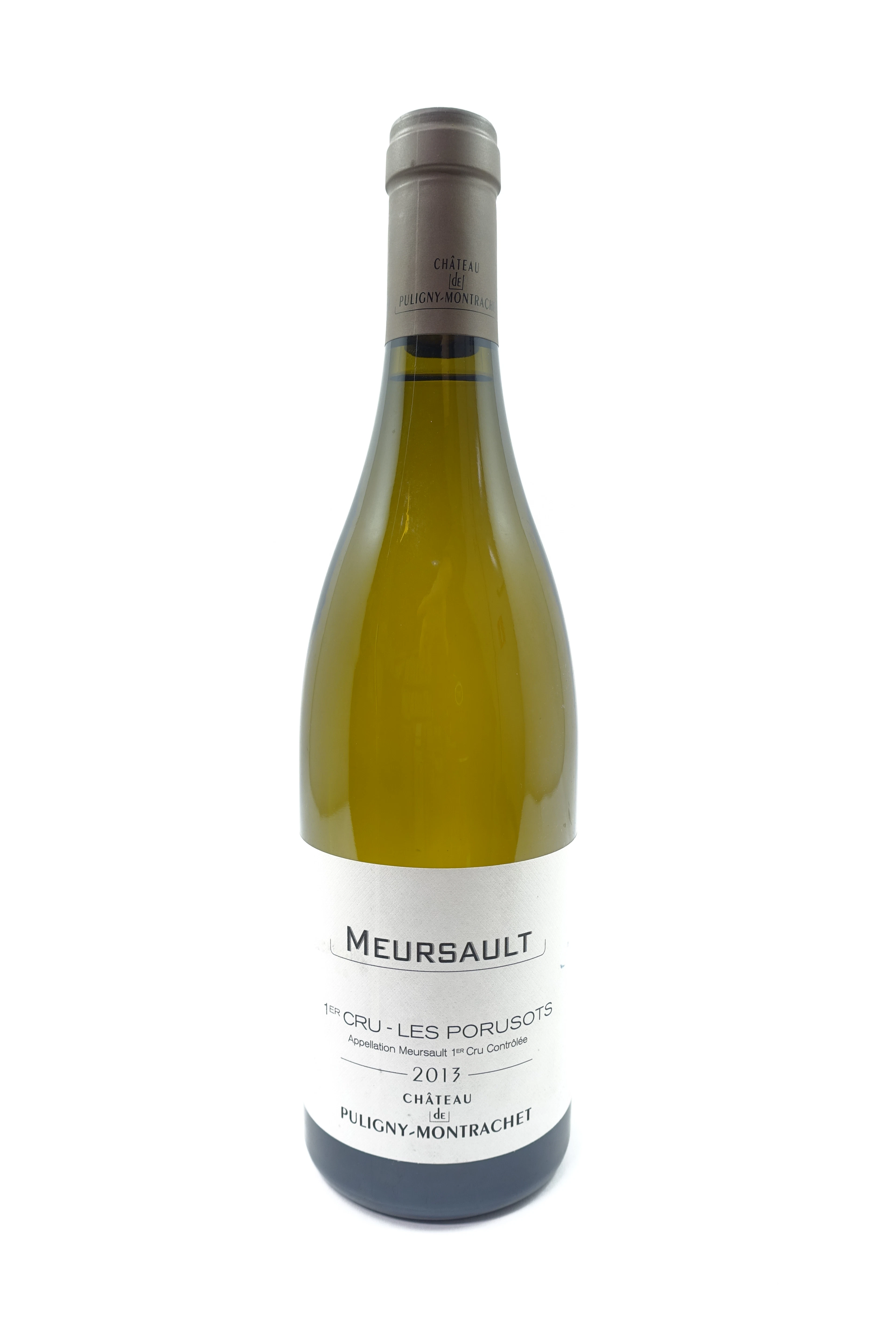 1 bt MEURSAULT 2013 1er Cru Les Poruzots. Château de Puligny