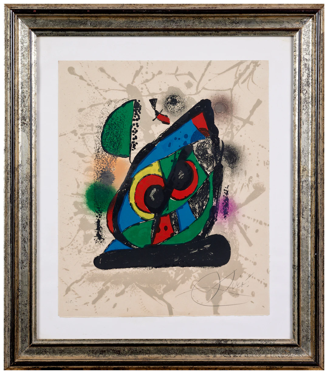 Joan MIRÓ 1893 - 1983 Lithographe IV - 1981 - 1 planche