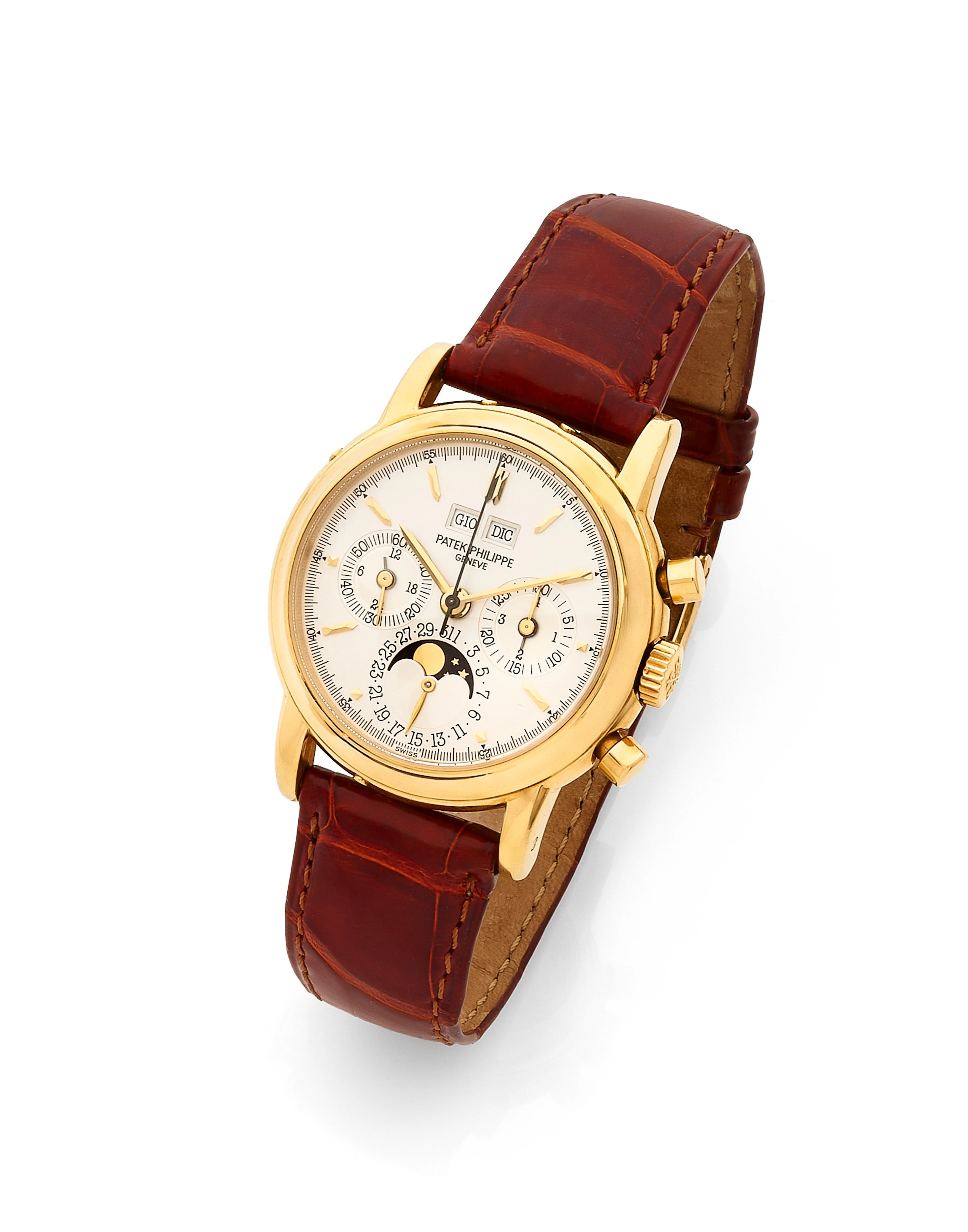 - PATEK PHILIPPE Chronographe Calendrier Perpétuel