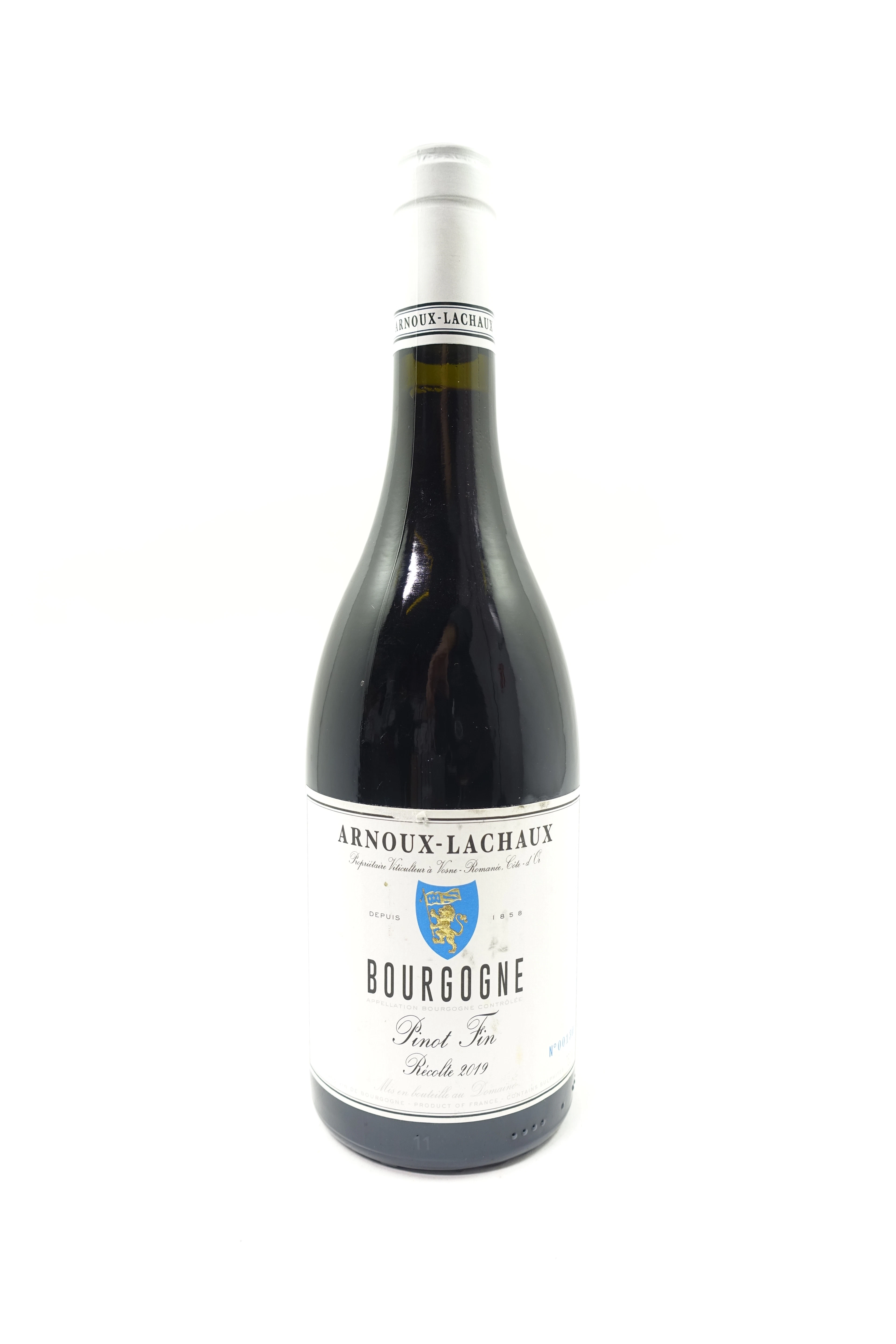 1 bts BOURGOGNE 2019 (rouge) Pinot Fin. Arnoux Lachaux