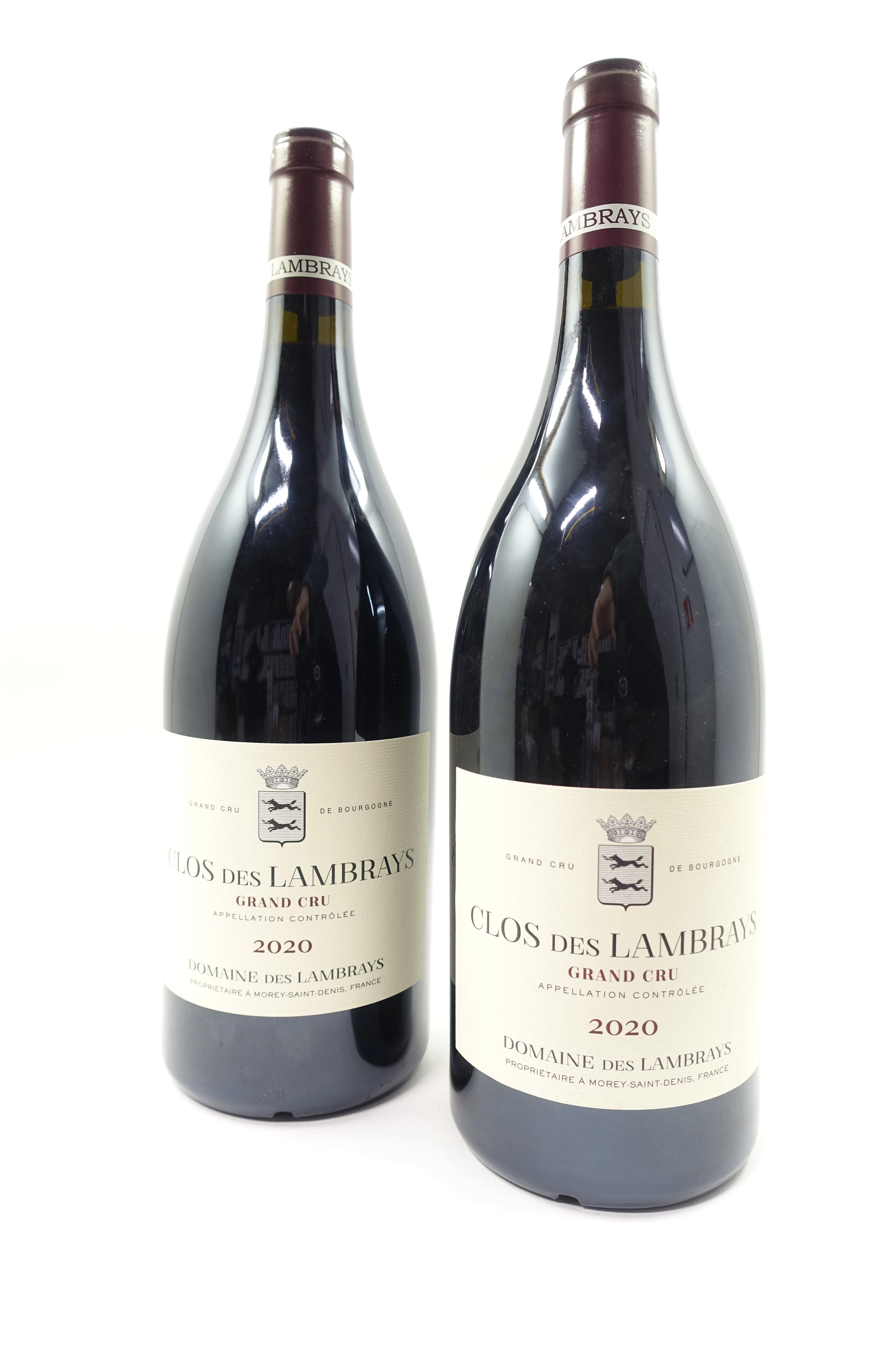2 mags CLOS DES LAMBRAYS 2020 Grand Cru. Domaine des Lambrays
