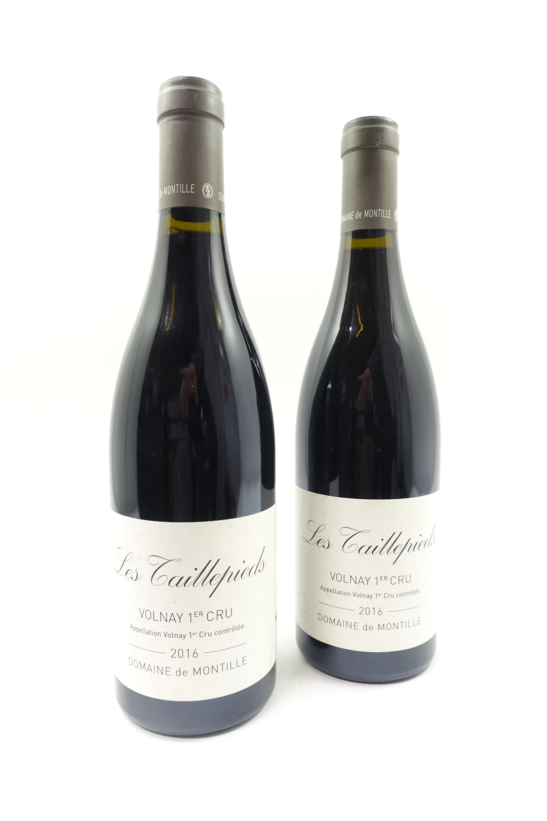 2 bts VOLNAY 2016 1er Cru les Taillepieds. Domaine de Montille