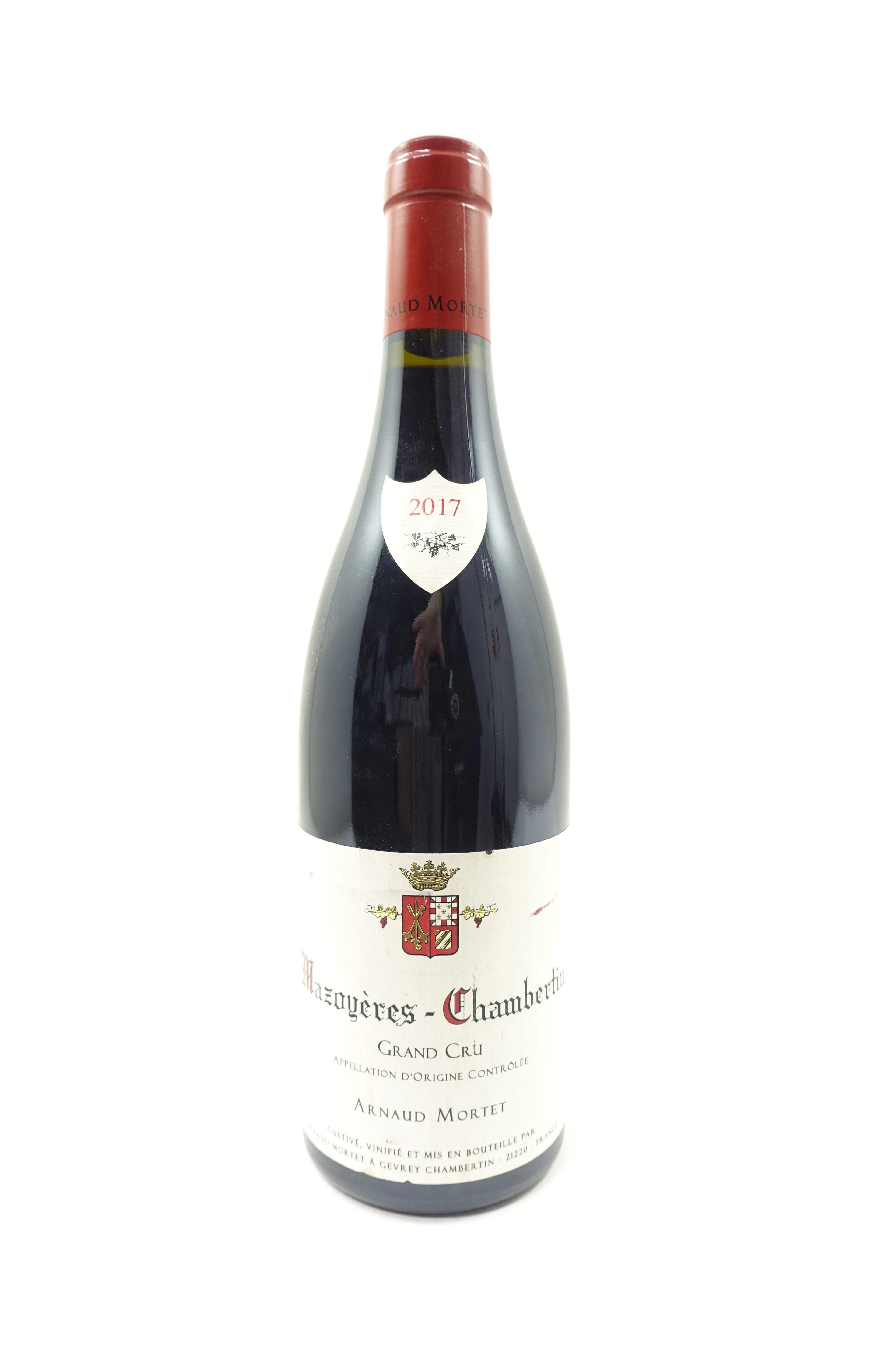 1 bt MAZOYERES CHAMBERTIN 2017 Grand Cru. Arnaud Mortet