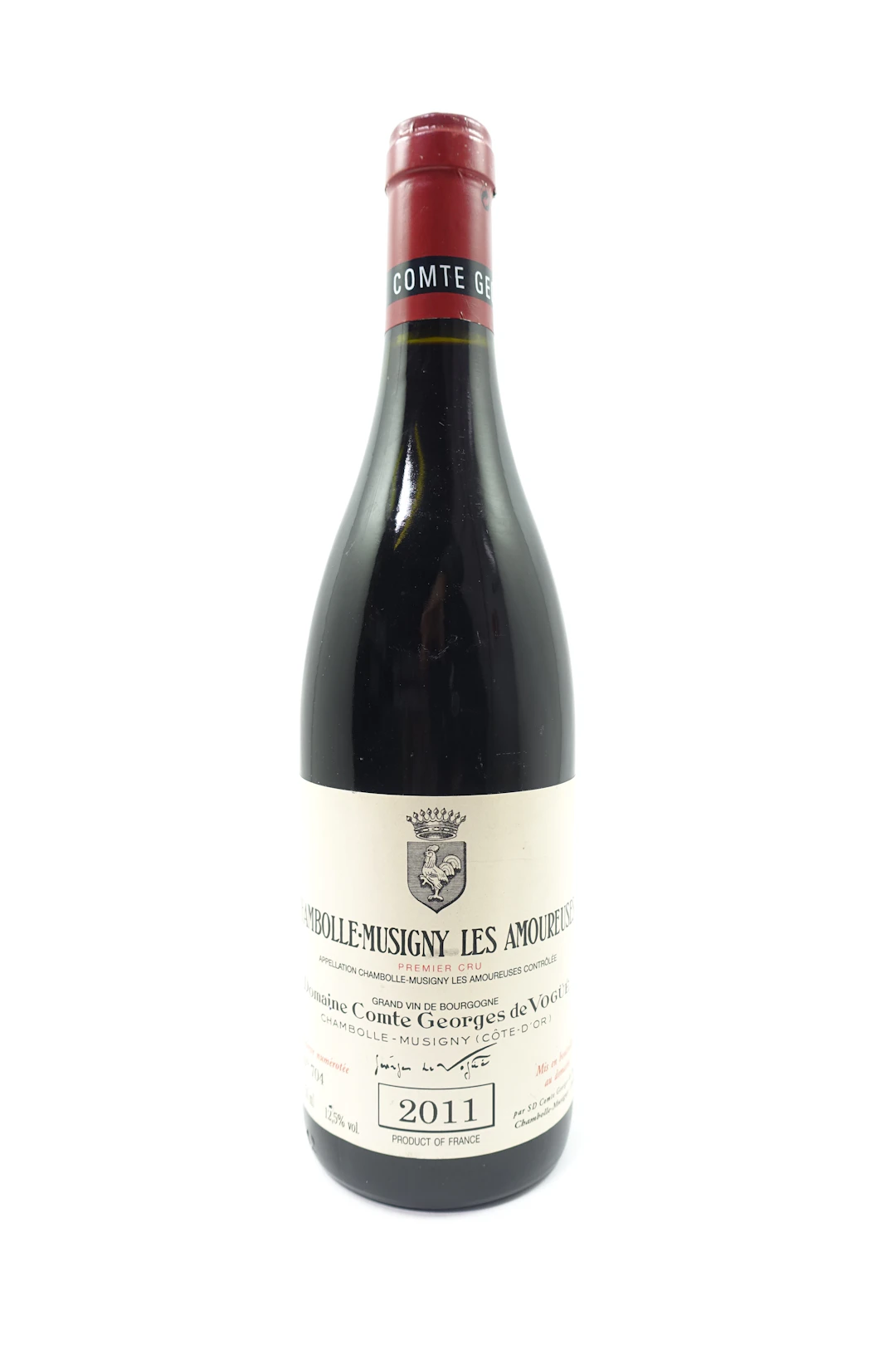 1 bt CHAMBOLLE MUSIGNY 2011 1er Cru Les Amoureuses. Domaine Comte