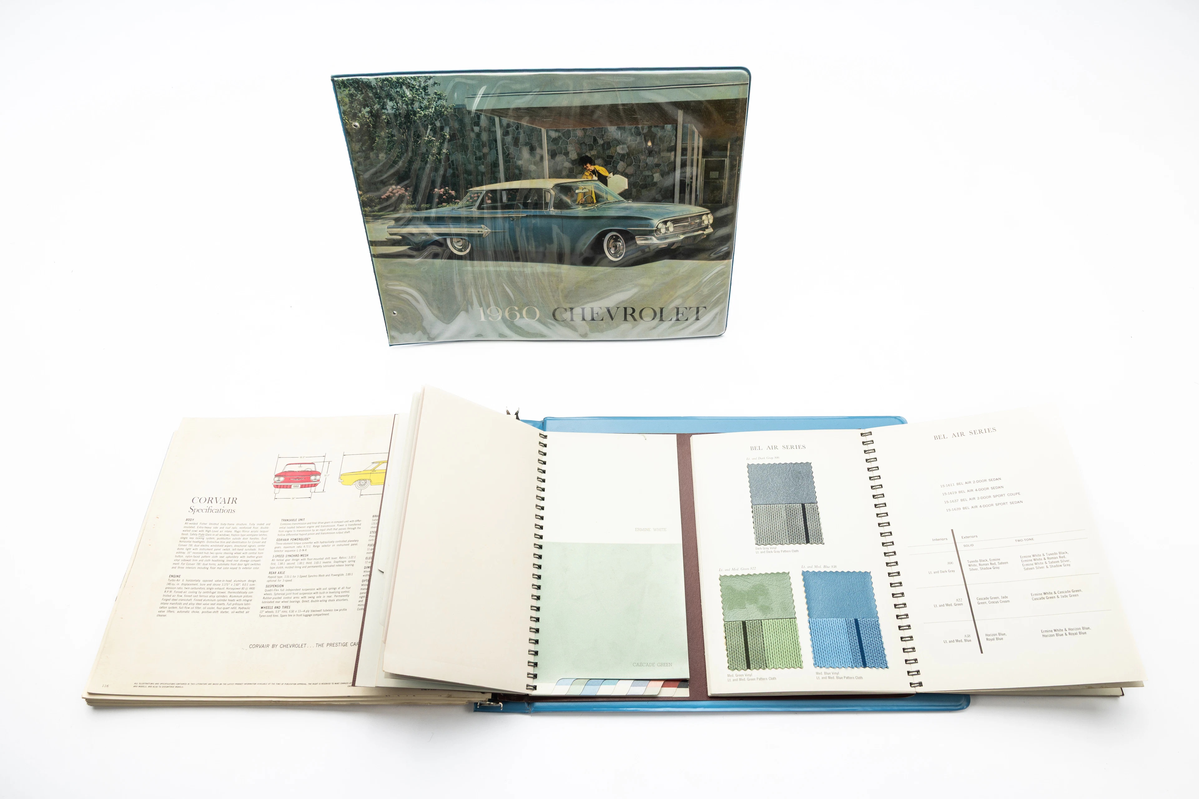 Chevrolet 1960 – Dealership color and trim sample catalogue No reserve