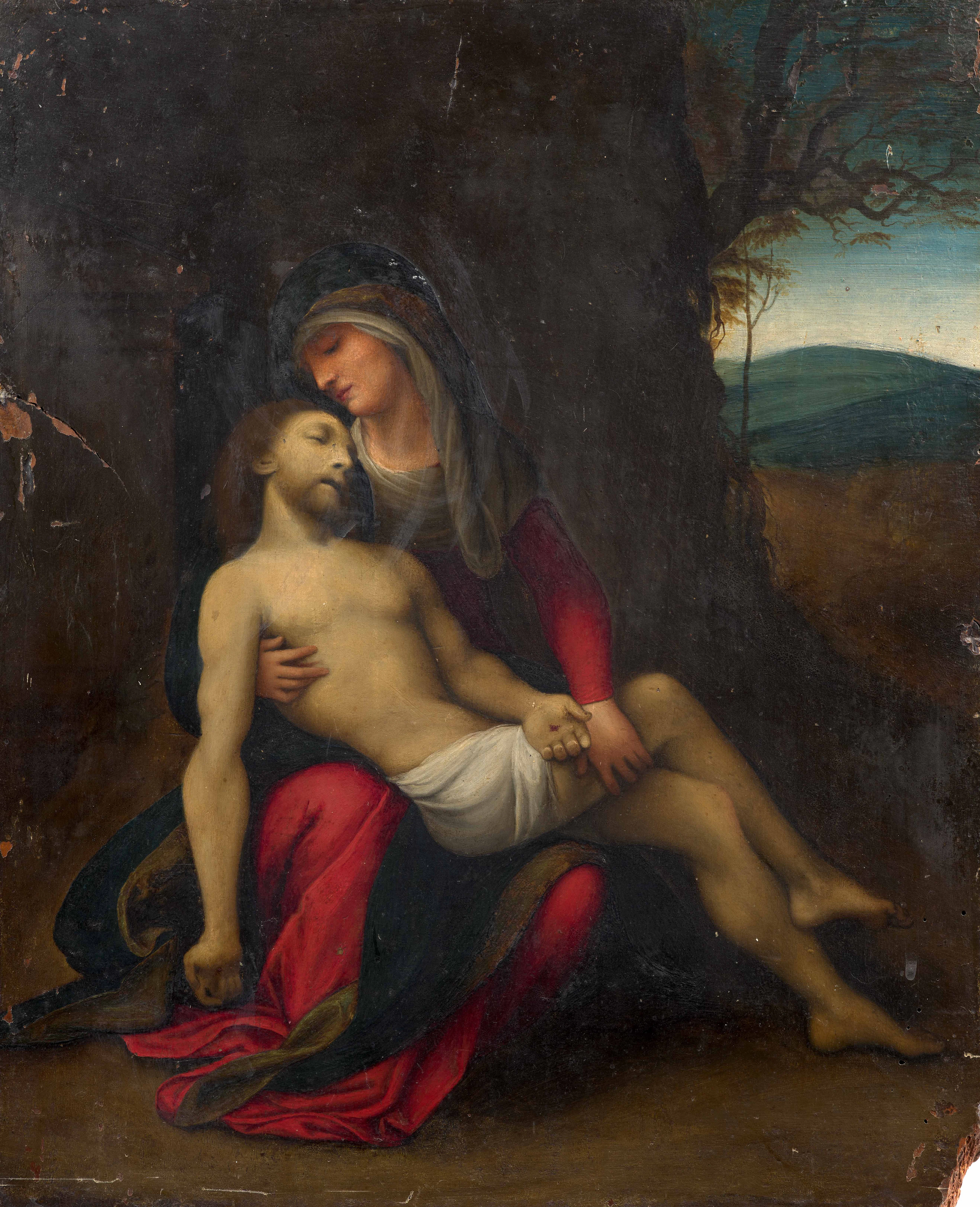 Ecole italienne du XVIe siècle D'après Antonio Allegri da Correggio