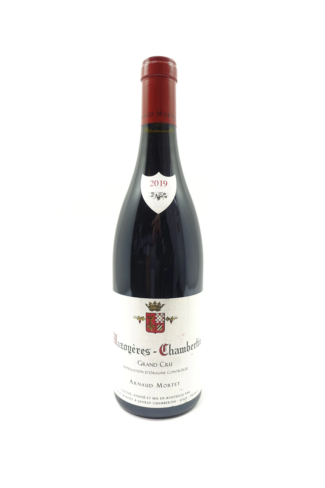 1 bt MAZOYERES CHAMBERTIN 2019 Grand Cru. Arnaud Mortet