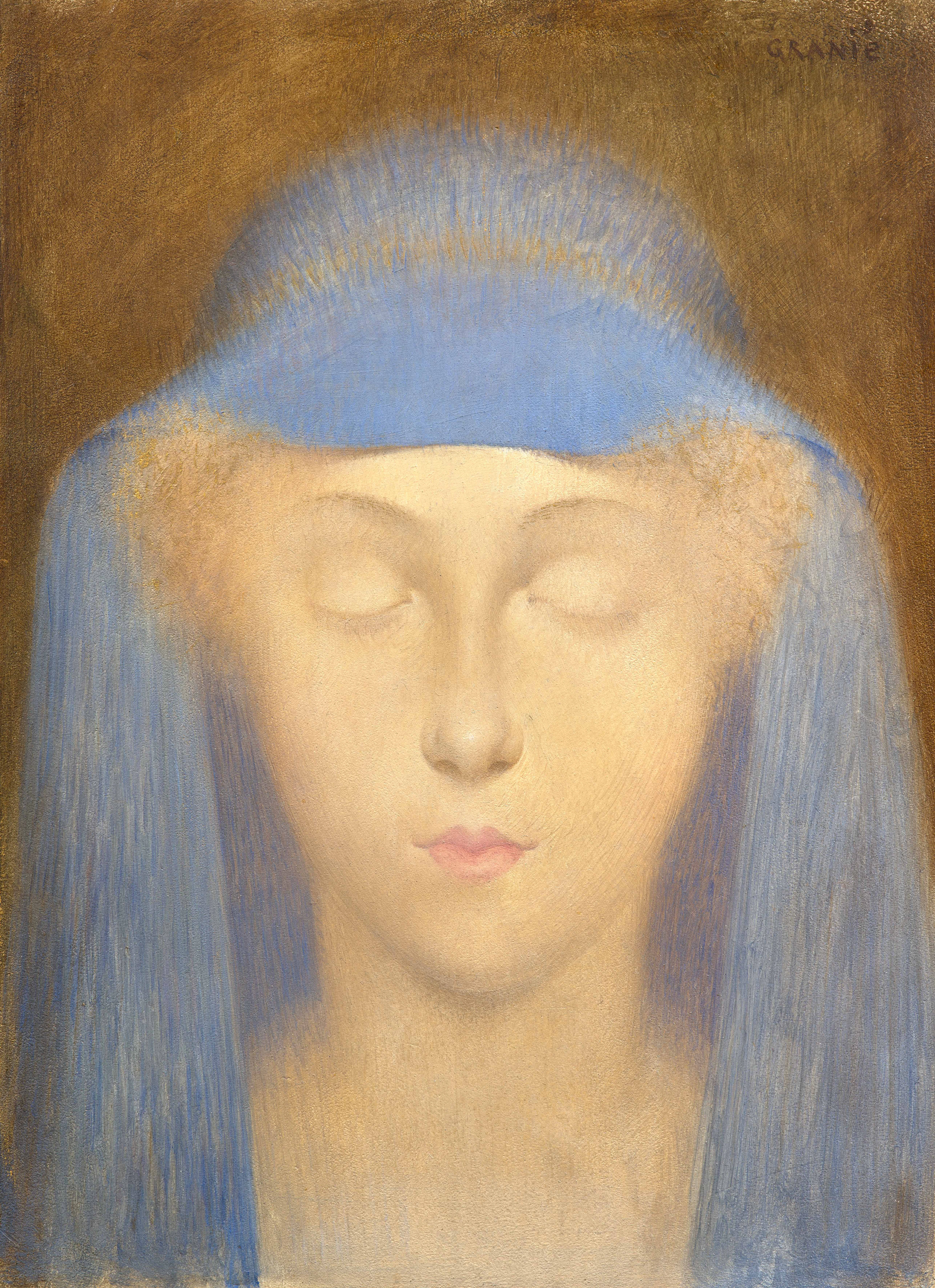 Joseph GRANIÉ 1861 - 1915 Méditation – circa 1892-1893