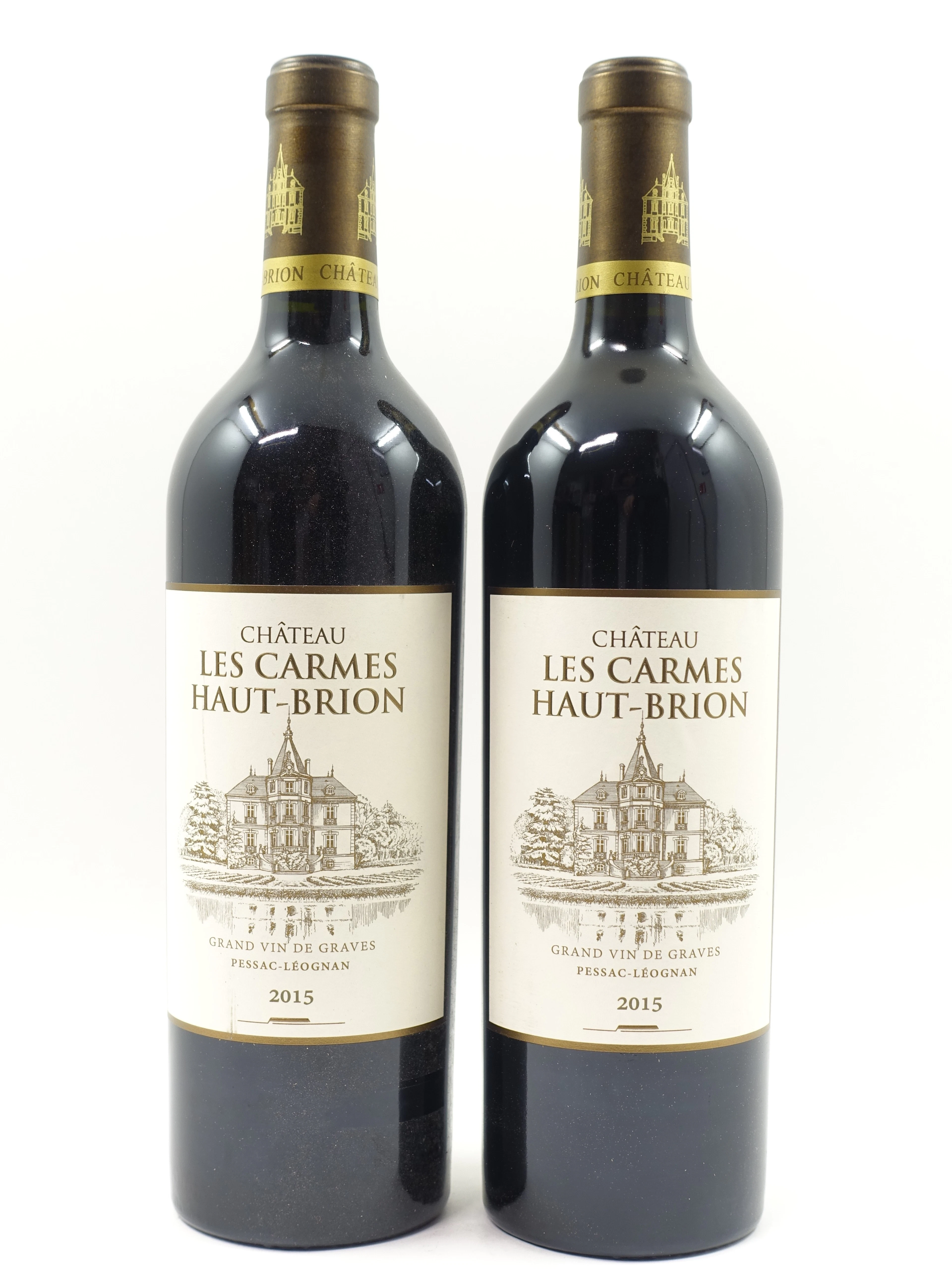 6 bts CH LES CARMES HAUT BRION 2015 Pessac Léognan