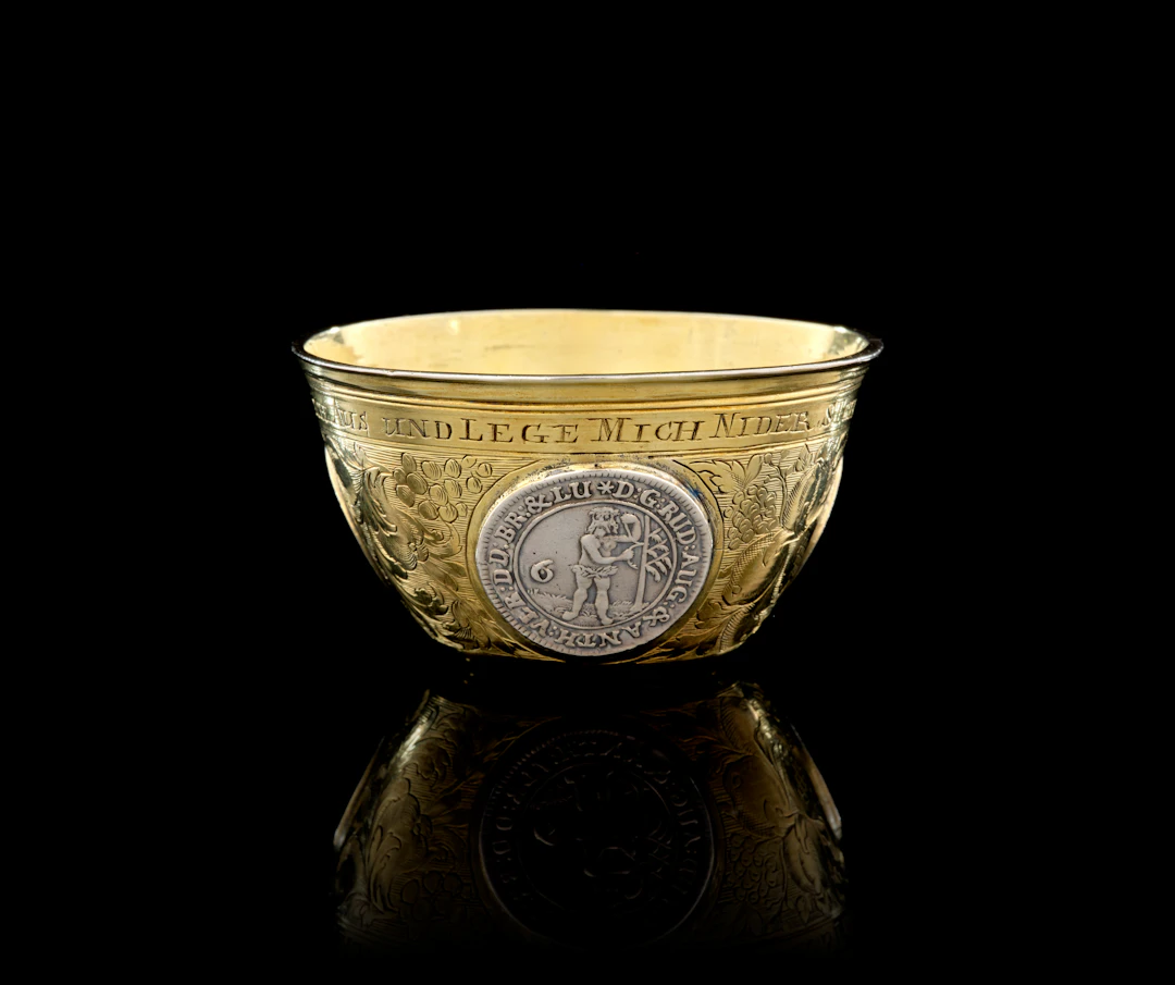 A Polish silver-gilt tumbler beaker, Carl Wilhelm Hartmann, Breslau, 1721-1727