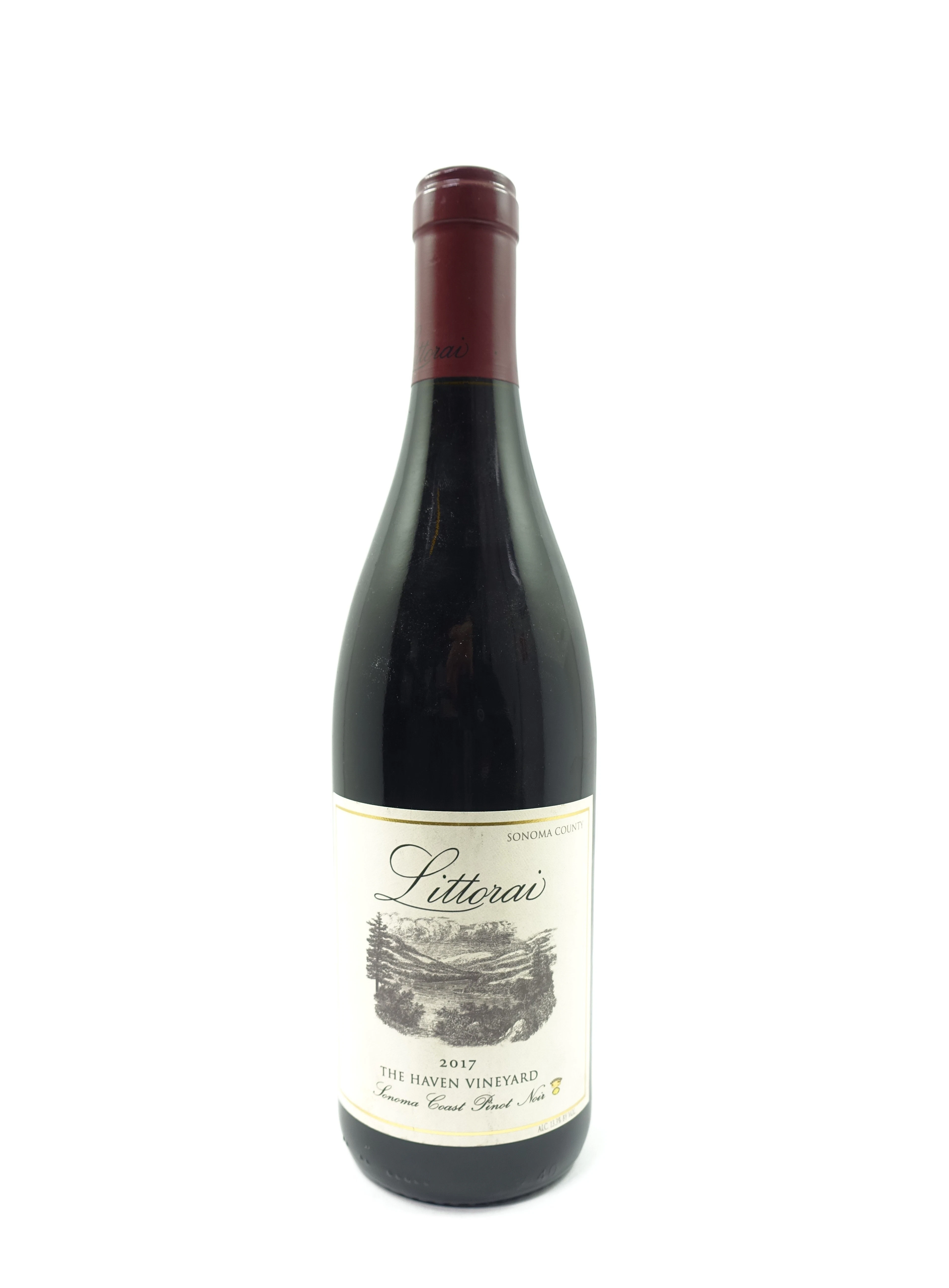 1 bt ETATS UNIS - LITTORAI 2017 Pinot Noir Sonoma Coast. The Haven Vineyard