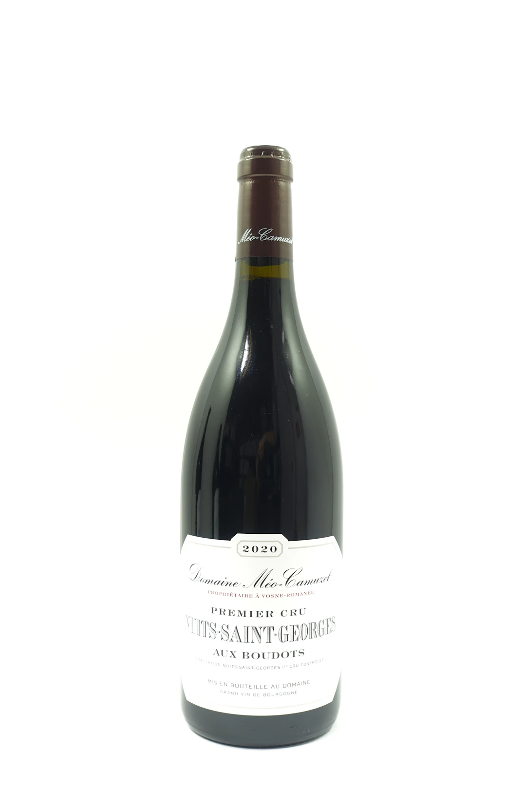 1 bt NUITS SAINT GEORGES 2020 1er Cru Aux Boudots. Domaine Méo Camuzet