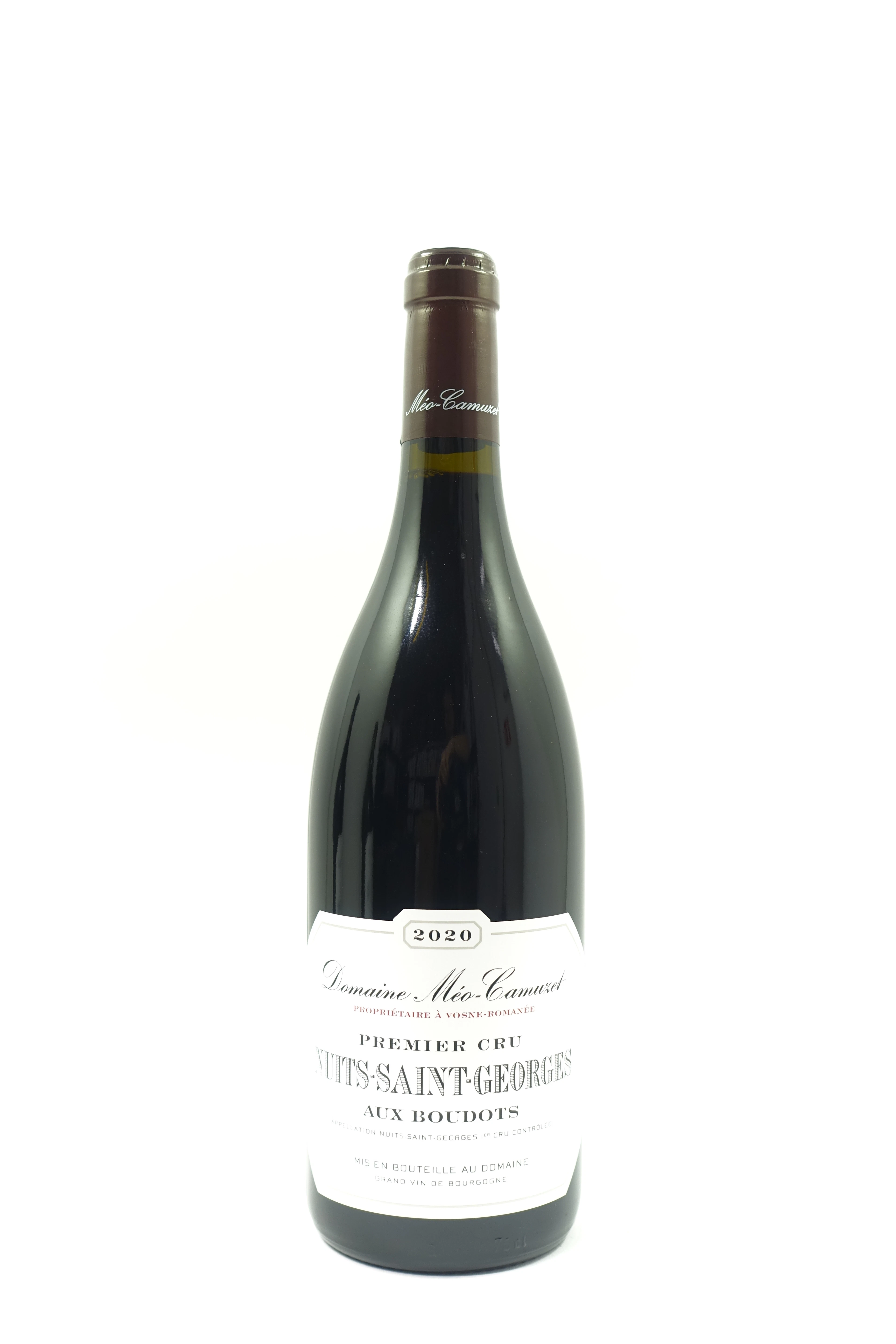 1 bt NUITS SAINT GEORGES 2020 1er Cru Aux Boudots. Domaine Méo Camuzet