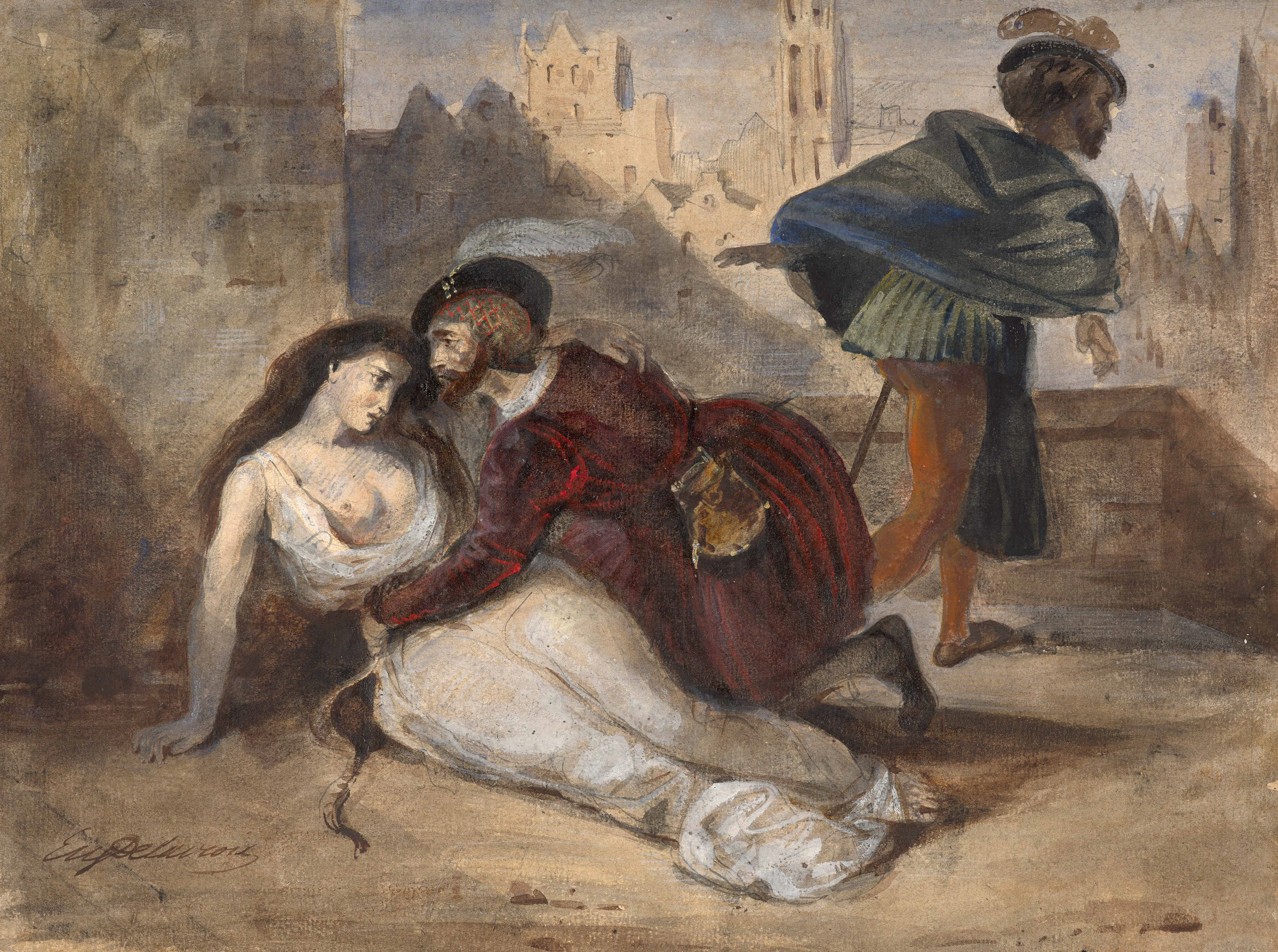 Eugène DELACROIX Charenton-Saint-Maurice, 1798 – Paris, 1863 Dumont