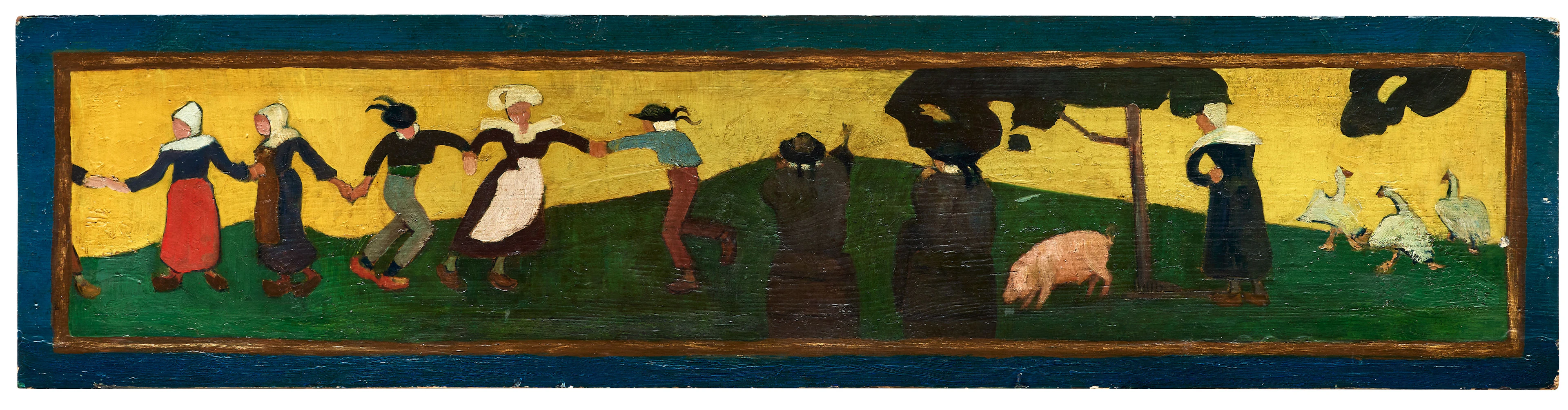Paul GAUGUIN 1848-1903 Danse bretonne - 1889