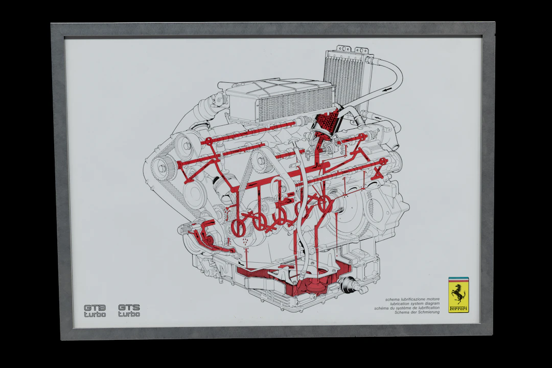 Ferrari – Exploded views No reserve