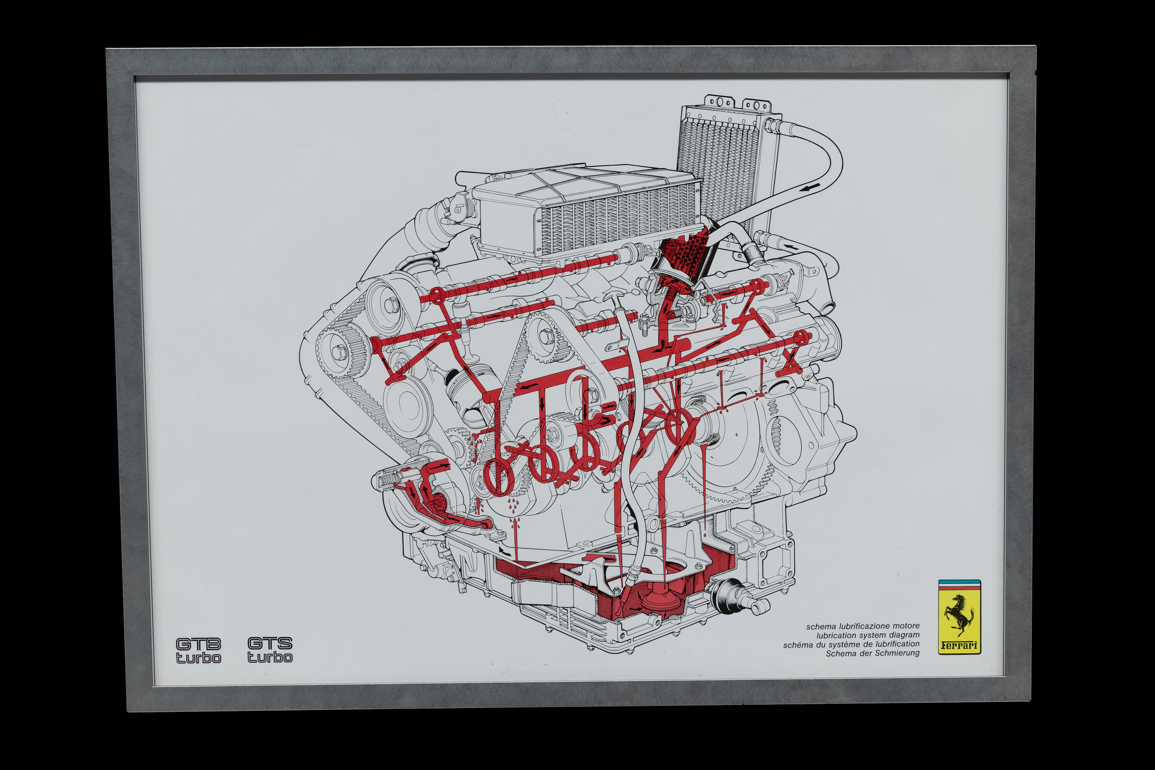 Ferrari – Exploded views No reserve