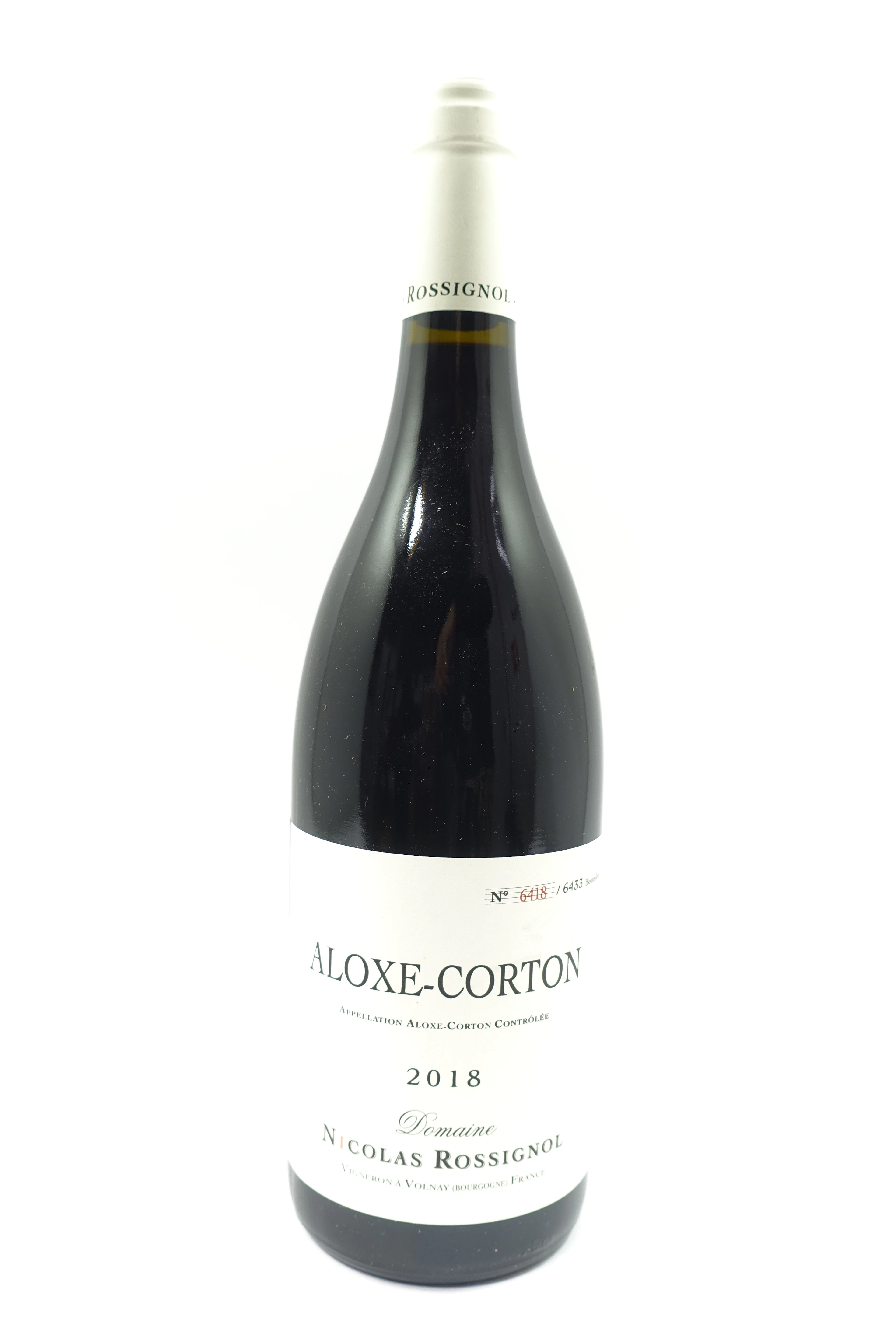1 bt ALOXE CORTON 2018 Domaine Nicolas Rossignol