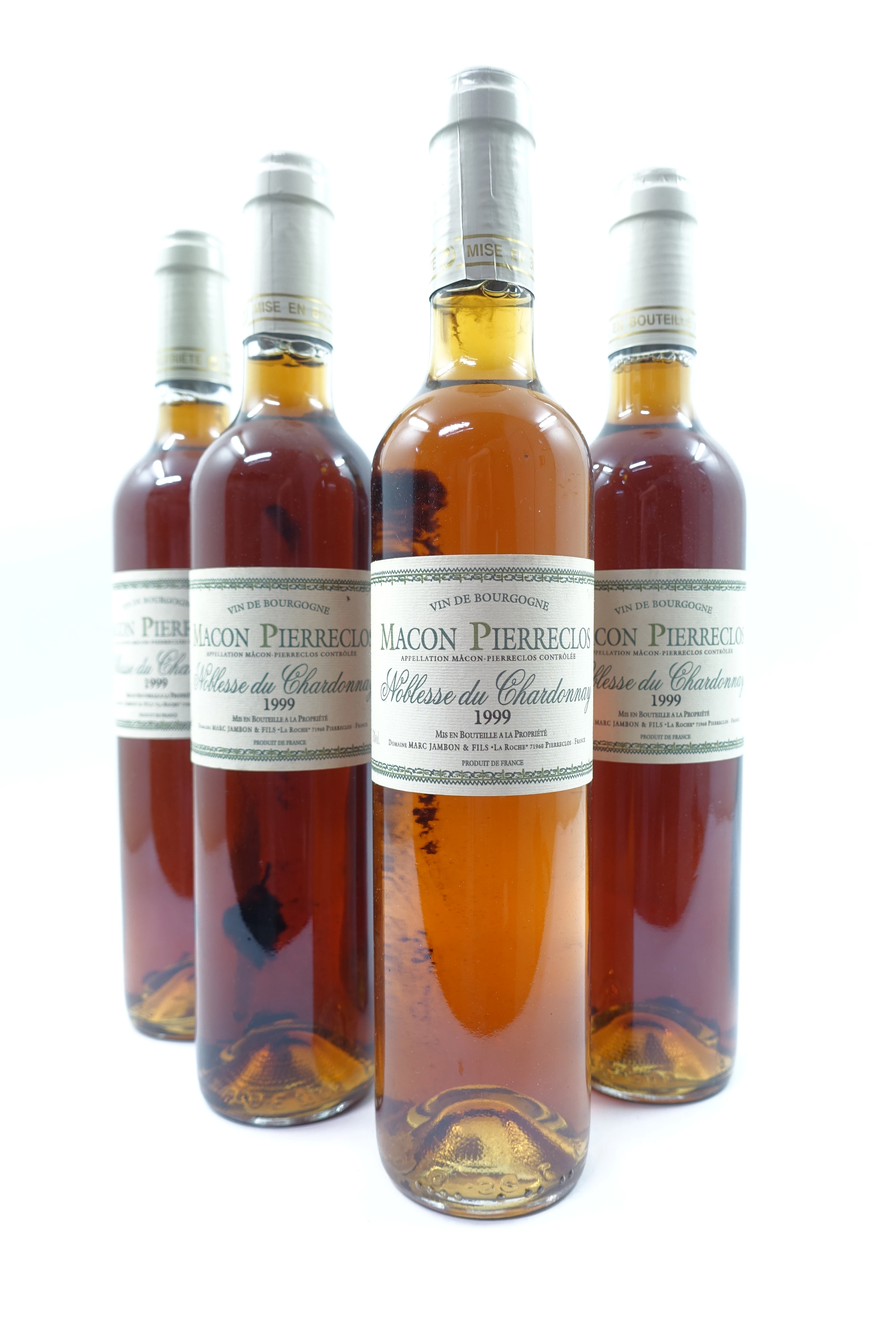 8 bts MACON PIERRECLOS 1999 Noblesse du Chardonnay. Marc Jambon & Fils