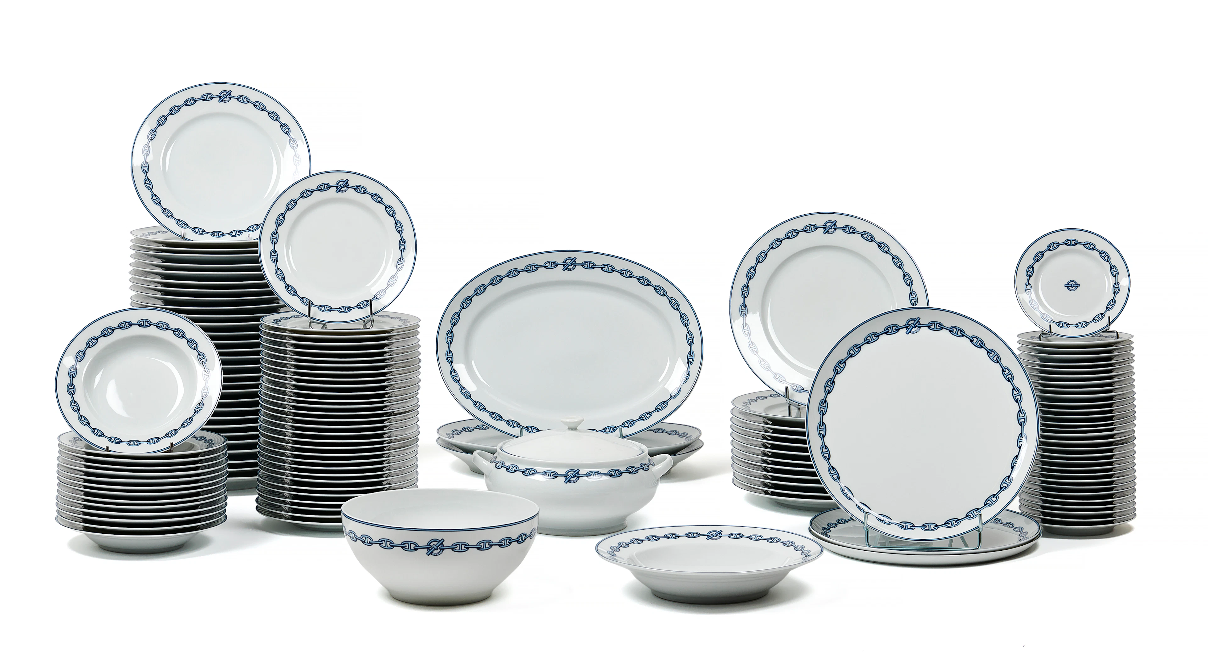 HERMÈS CHAINE D'ANCRE Dinner Service