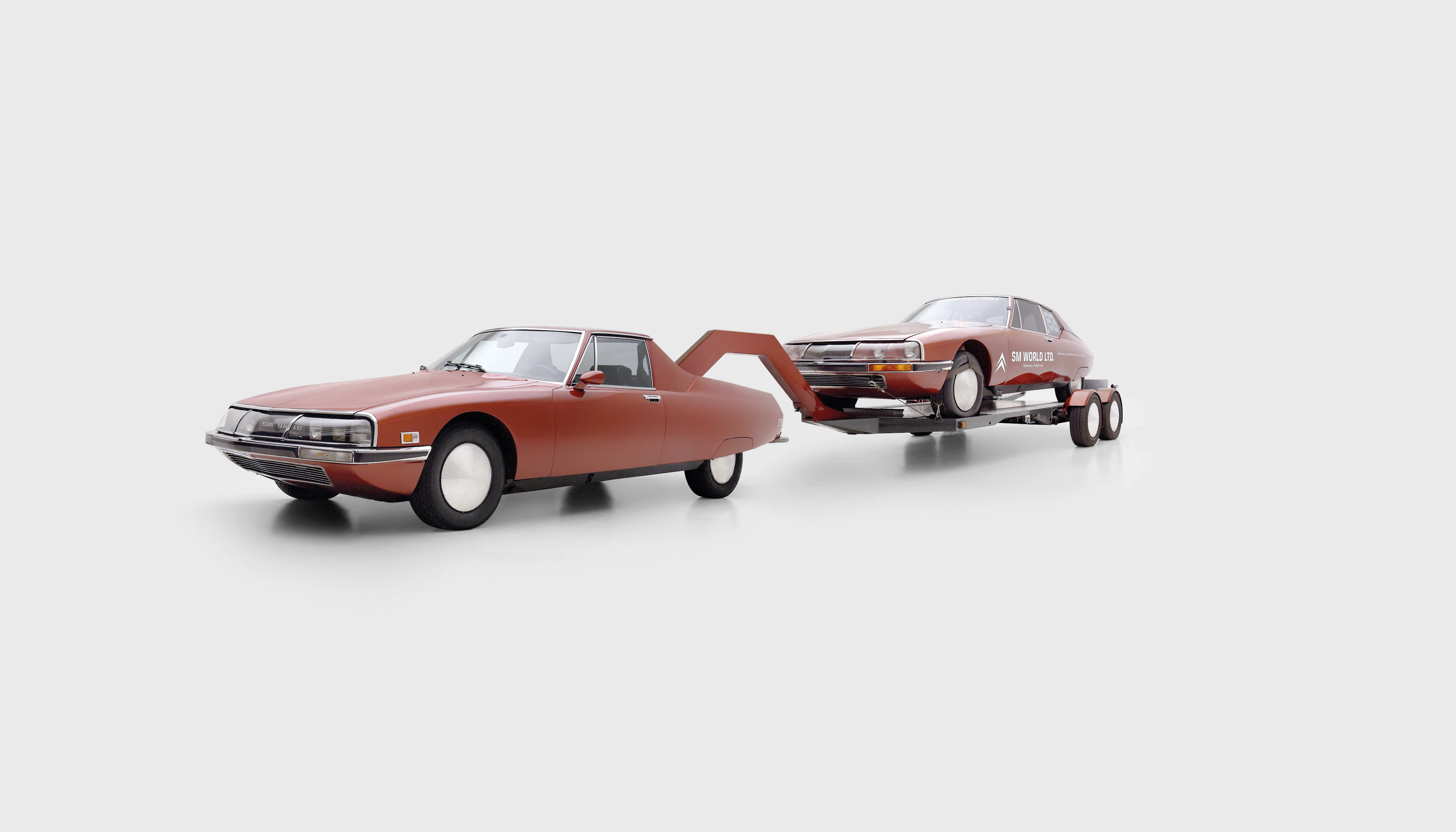 Citroën SM ‘The Rig’: 1972 Citroën SM land speed record car 1973 Citroën