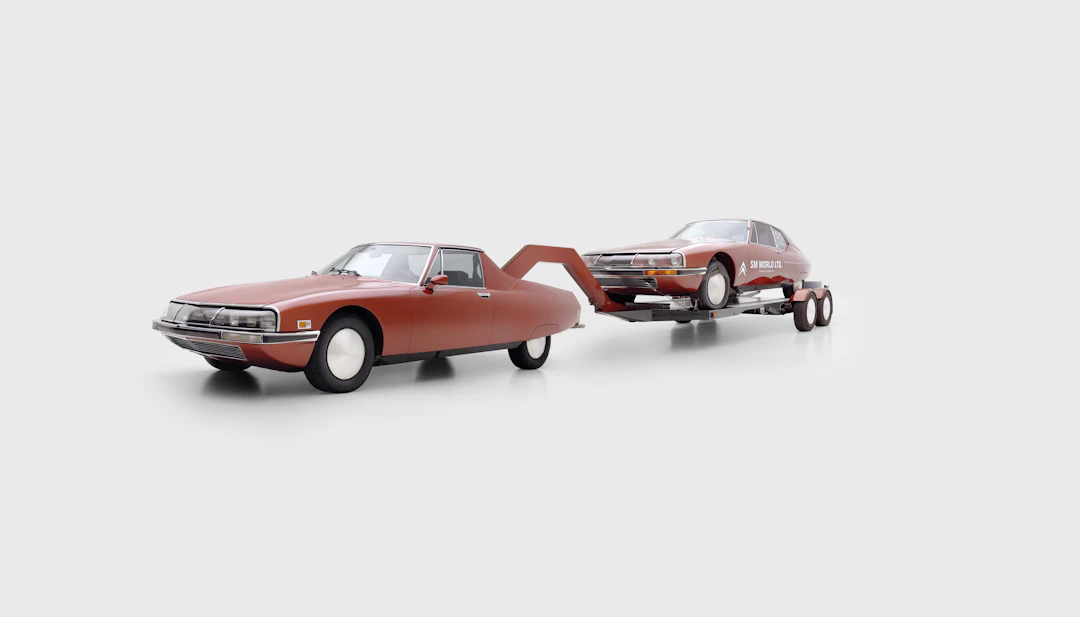 Citroën SM ‘The Rig’: 1972 Citroën SM land speed record car 1973 Citroën