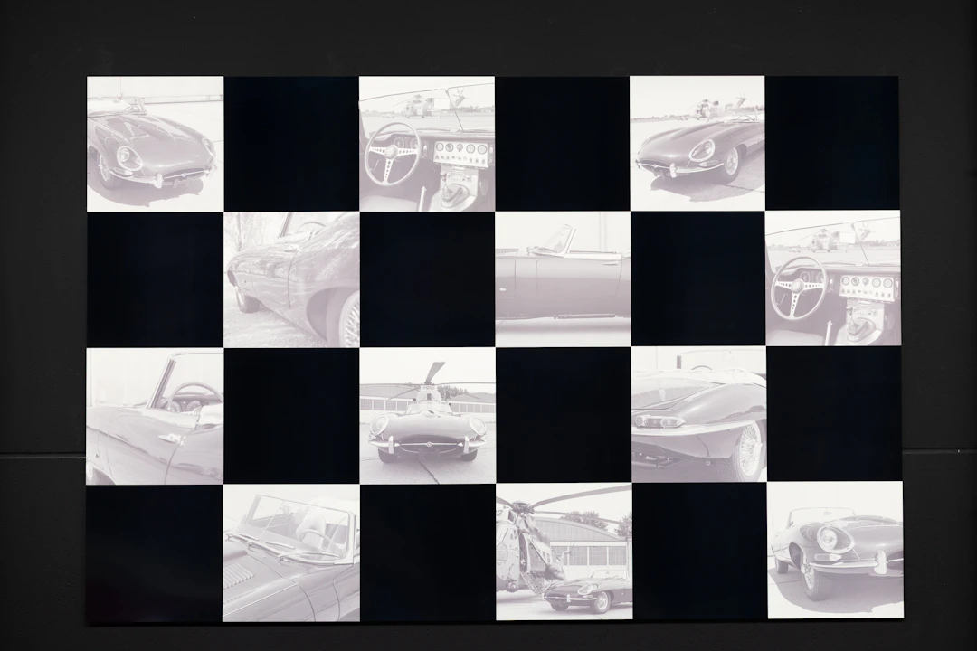 Johan Vandenberghe (Né en 1983 ), Jaguar Type E / Damier No reserve