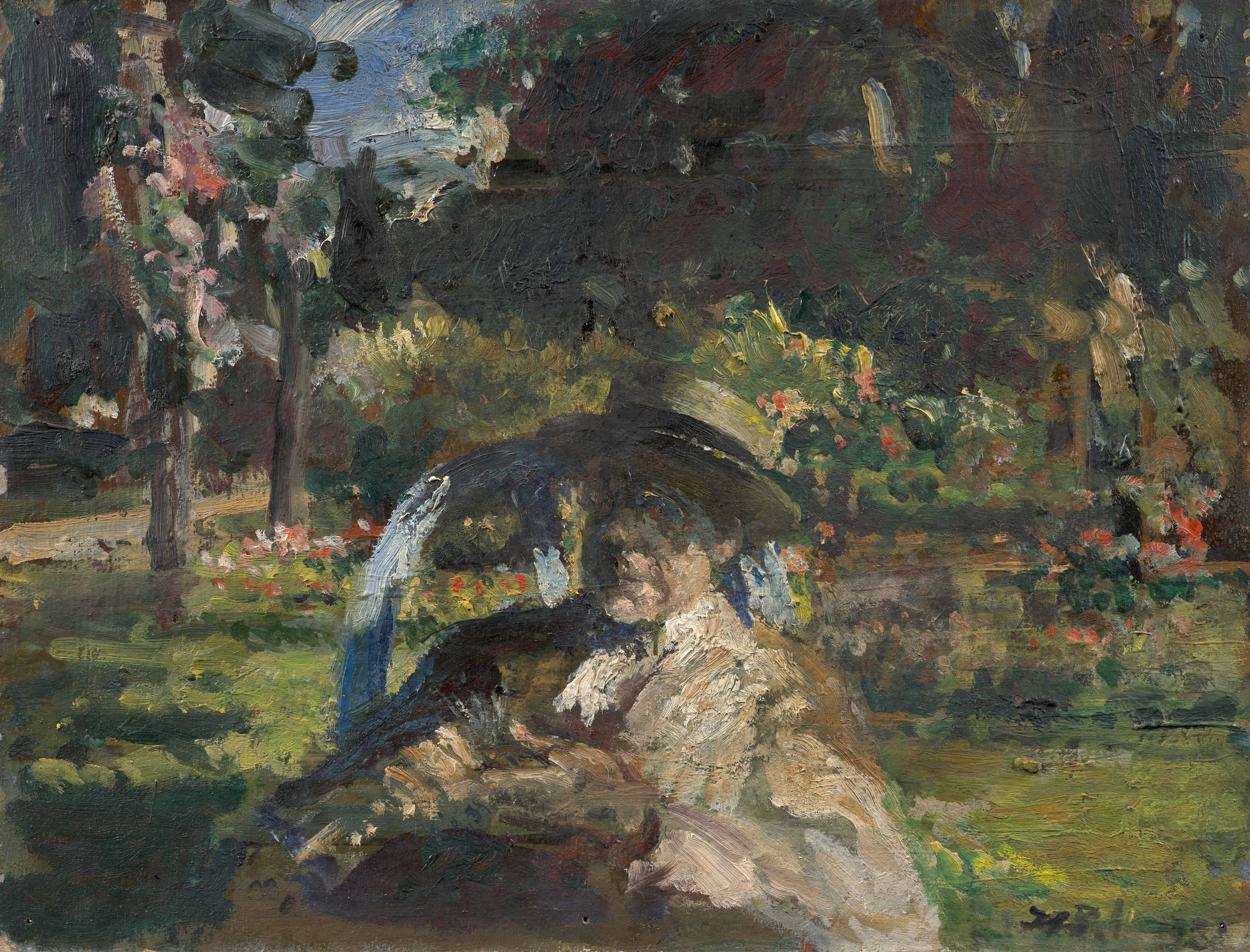 Jacques-Emile BLANCHE Paris, 1861 - Offranville, 1942 Autoportrait