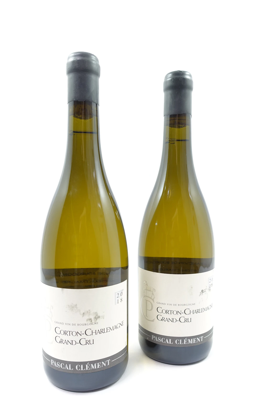 2 bts CORTON CHARLEMAGNE 2018 Grand Cru. Pascal Clément