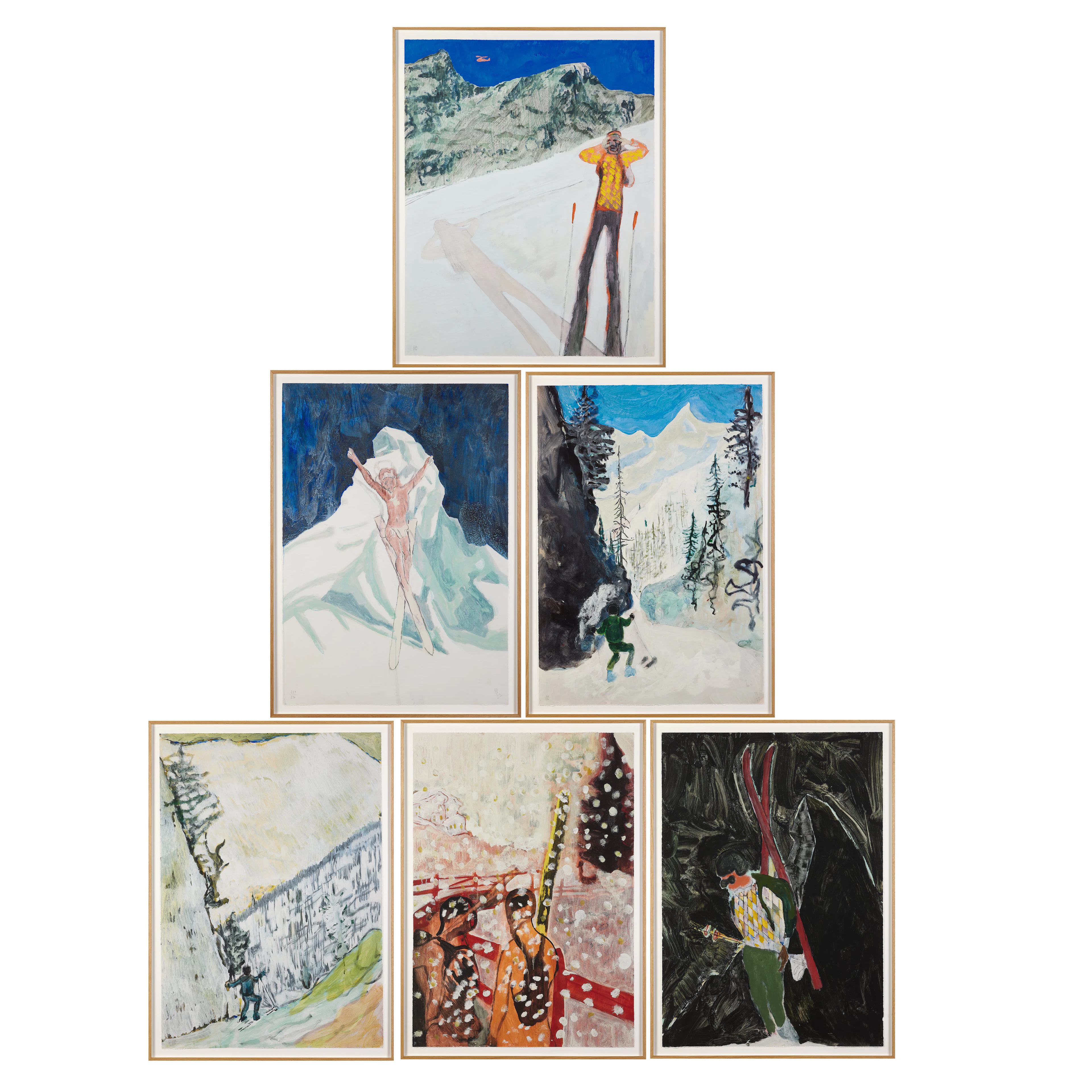Peter DOIG 1959- Zermatt - 2022