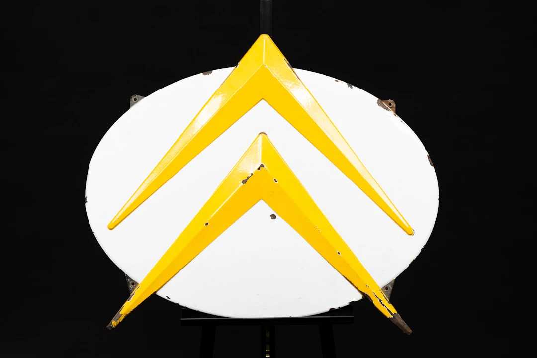 Citroën – Enamel sign No reserve