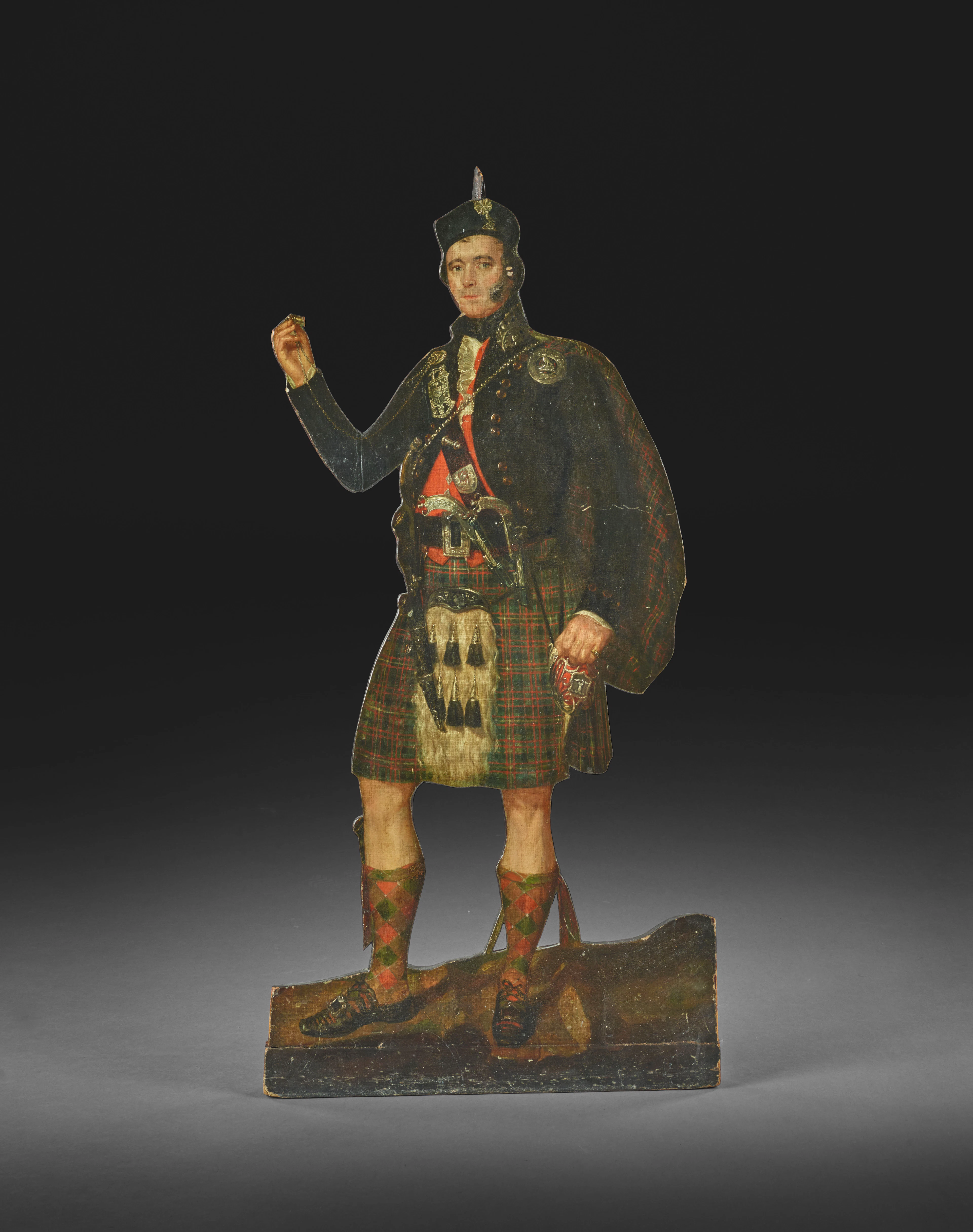 DUMMY BOARD ANGLAIS D'ÉPOQUE ÉDOUARDIENNE, DÉBUT DU XXe SIÈCLE