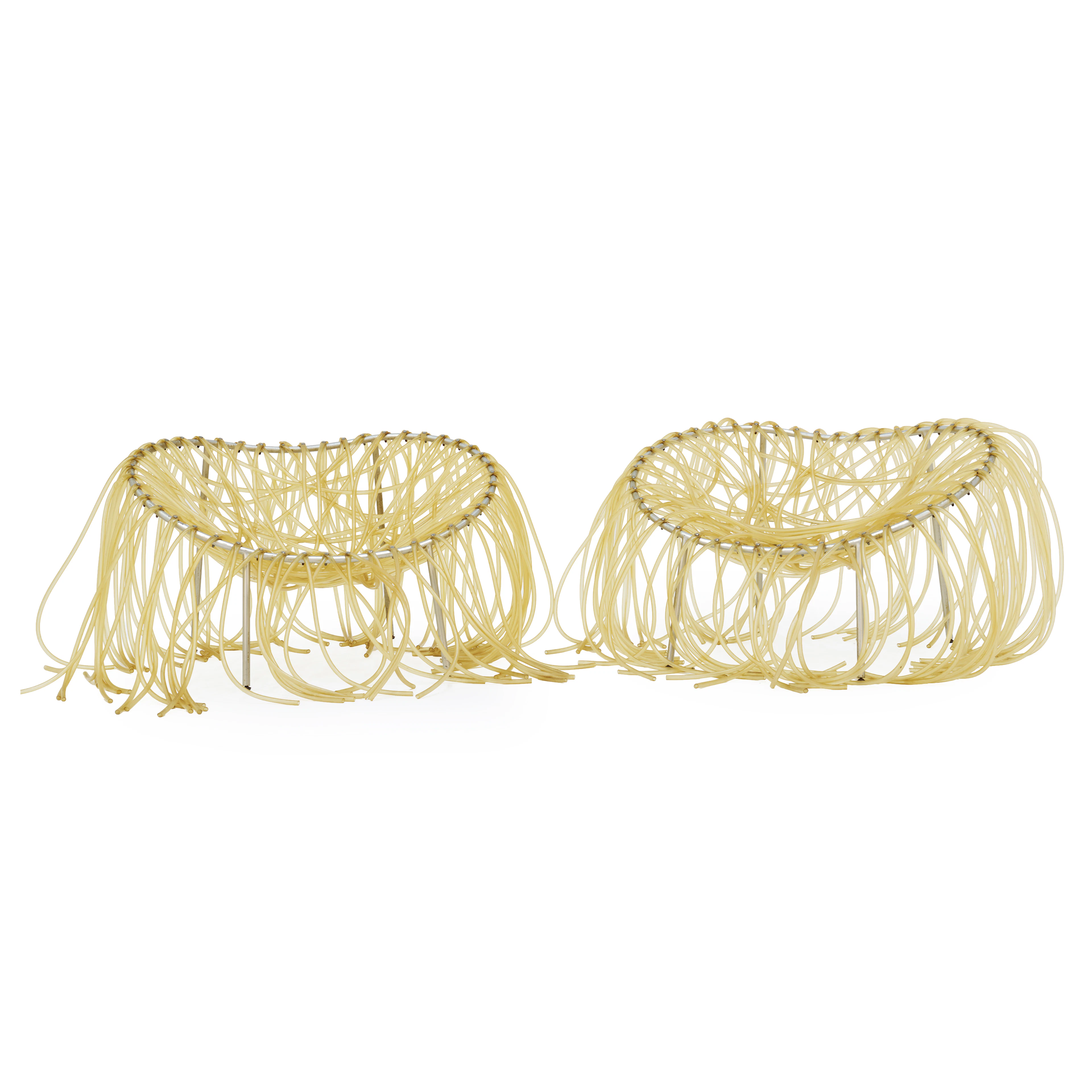 Paire de fauteuils "Anémone" - 2000