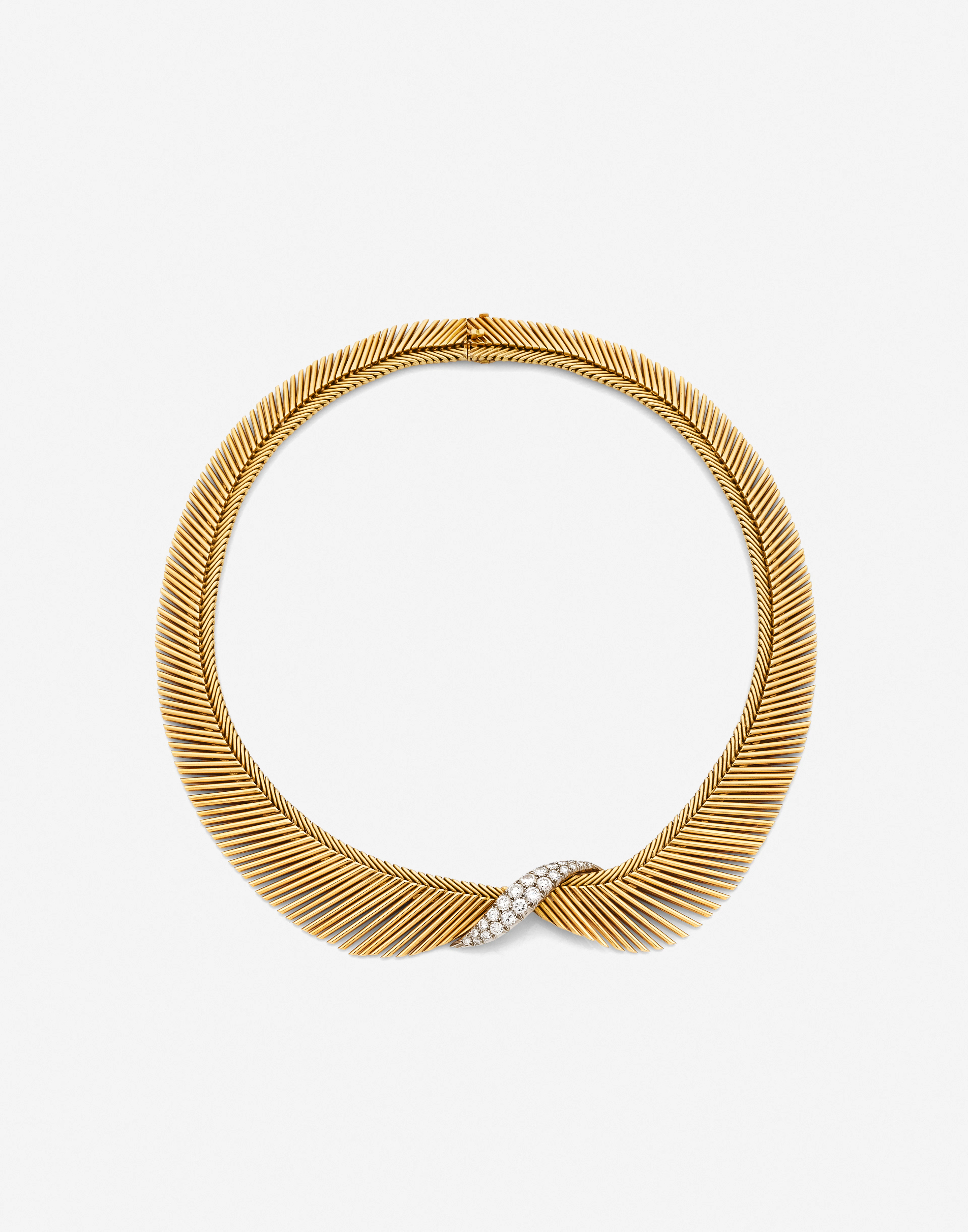 Georges LENFANT pour VAN CLEEF & ARPELS Collier "Cheveux d'Ange"