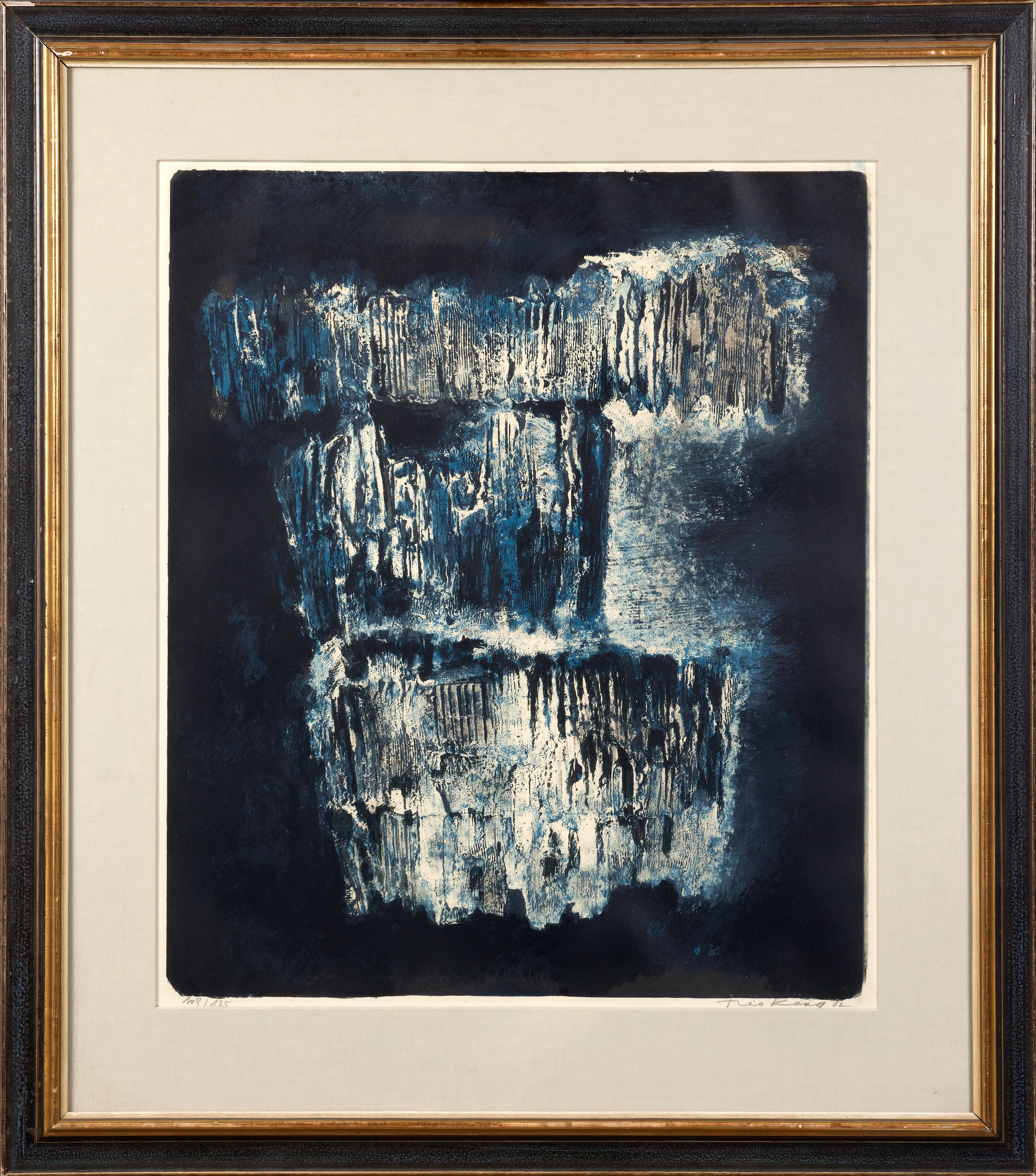 Theo KERG 1909-1993 Sans titre - 1962