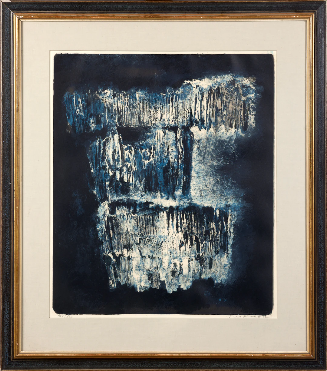 Theo KERG 1909-1993 Sans titre - 1962