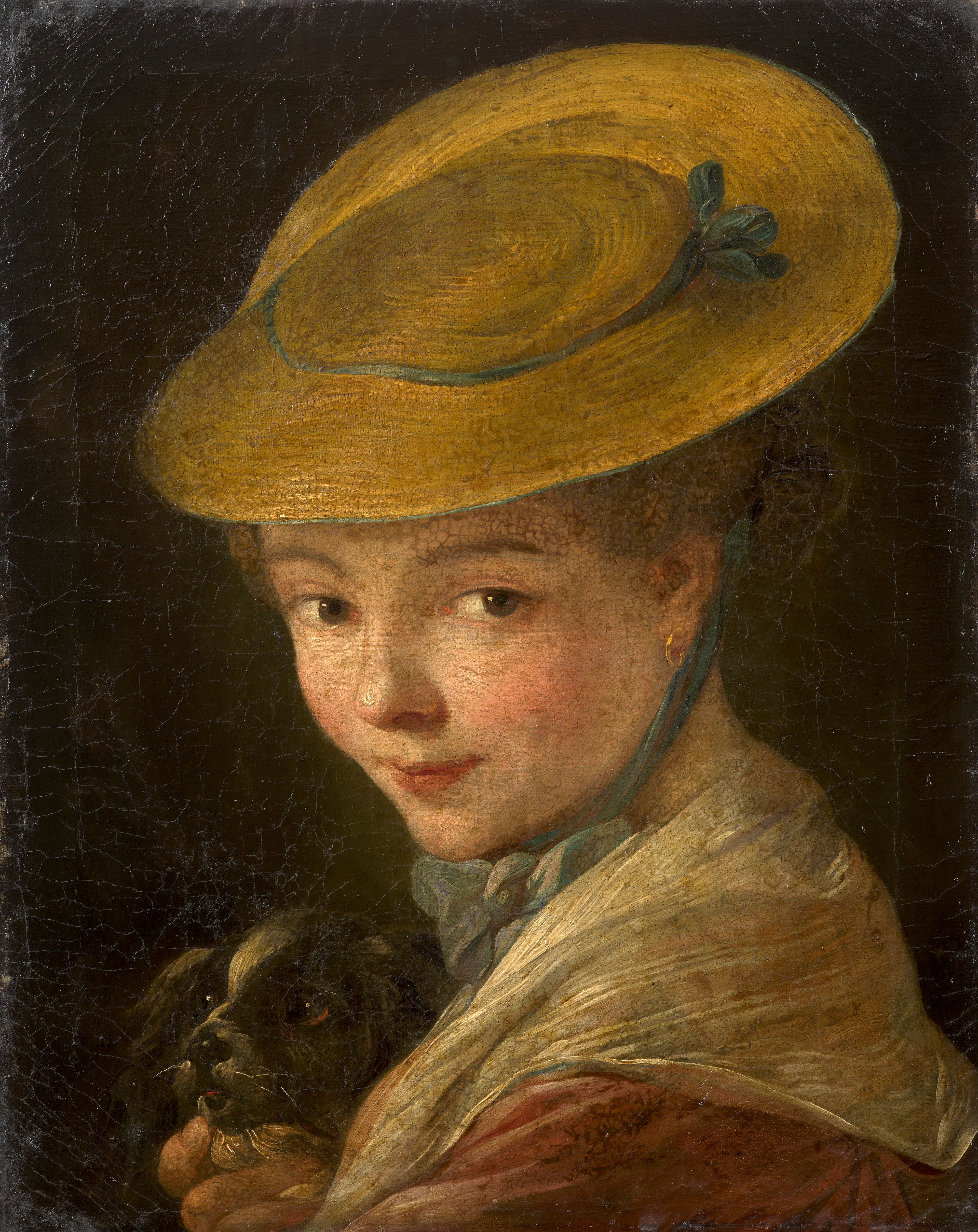 Jean-Baptiste Henri DESHAYES Rouen, 1729 - Paris, 1765 Jeune fille