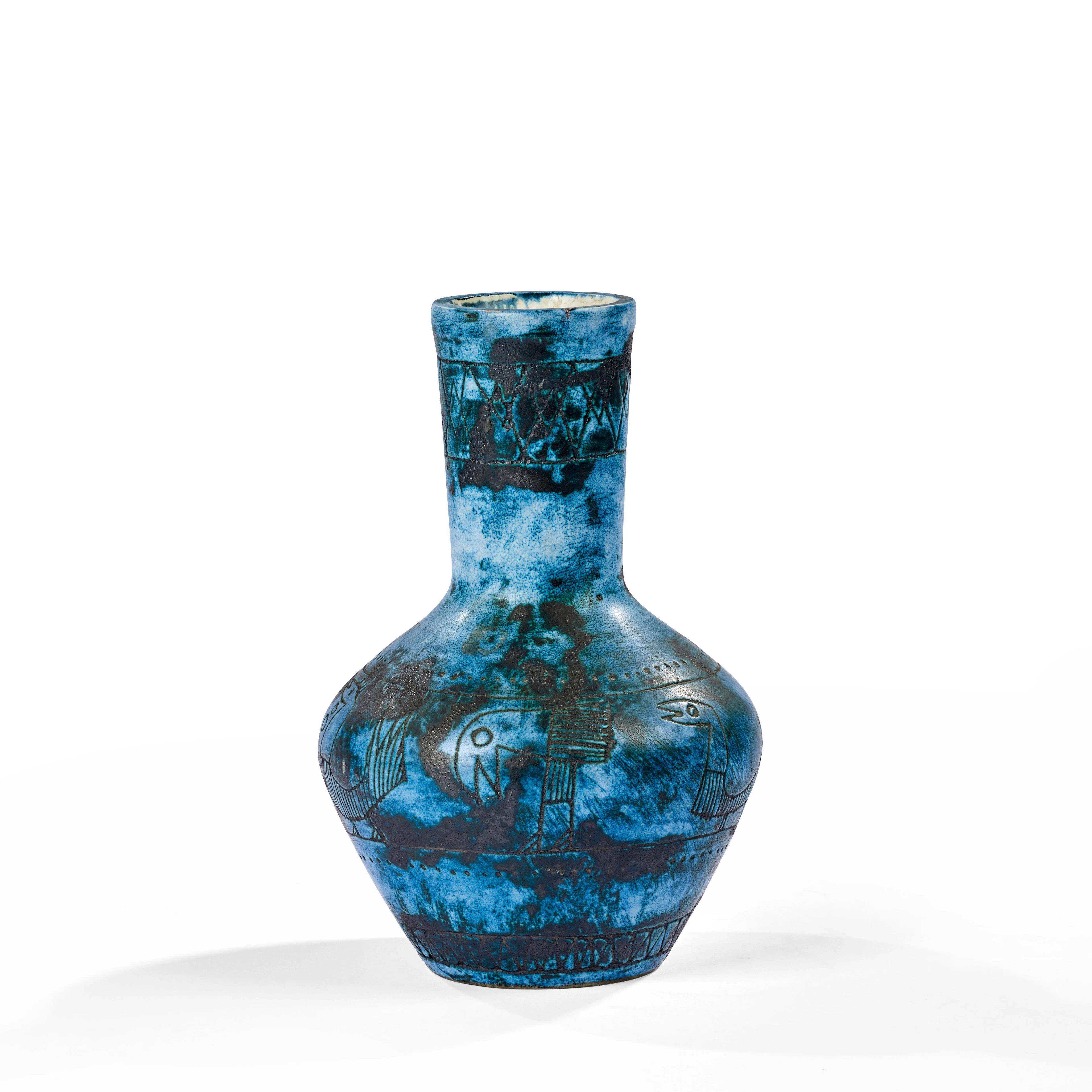 Jacques BLIN (Français - 1920-1995) Vase - modèle créé vers 1960