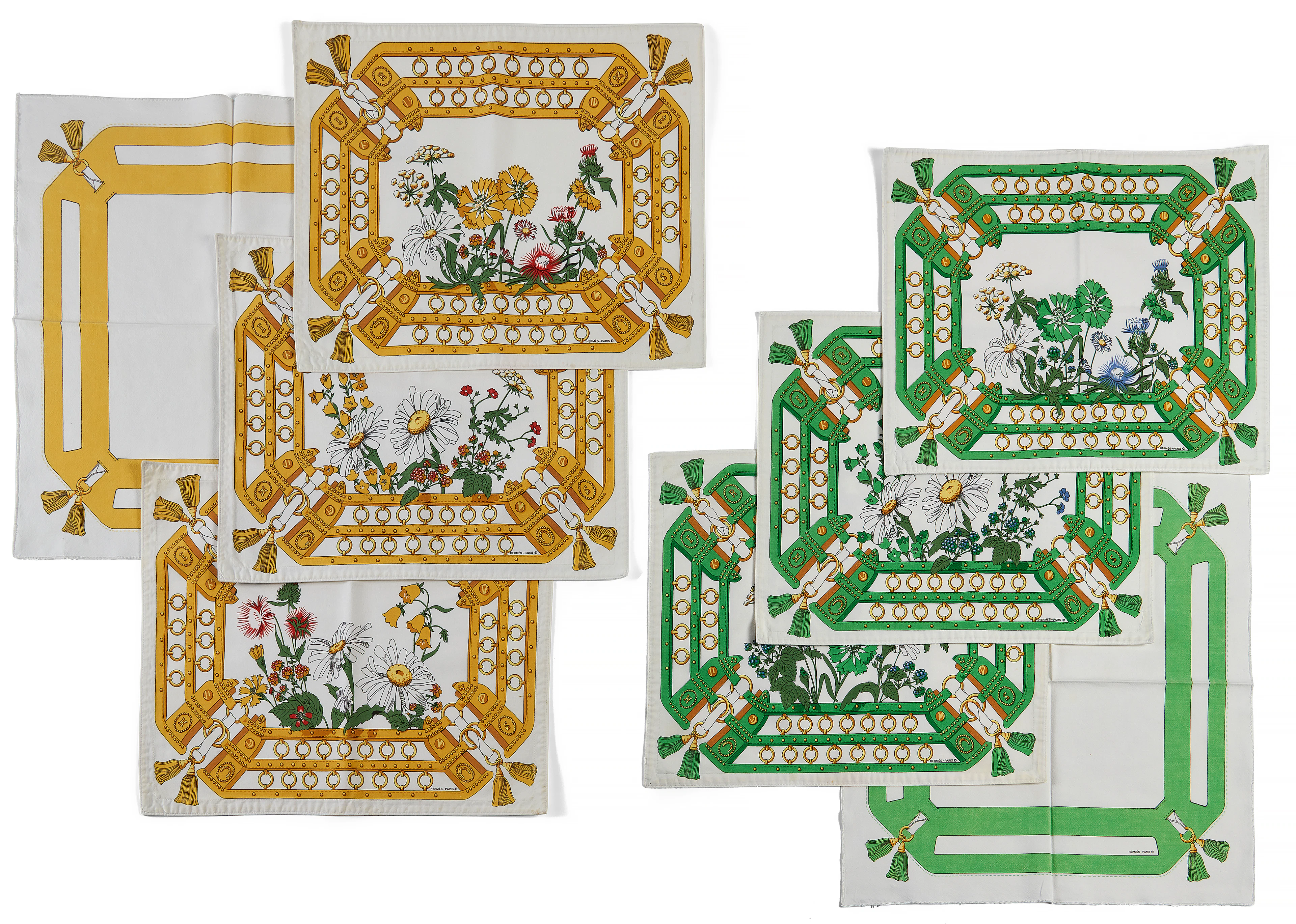 HERMÈS AUX CHAMPS Placemats and napkins