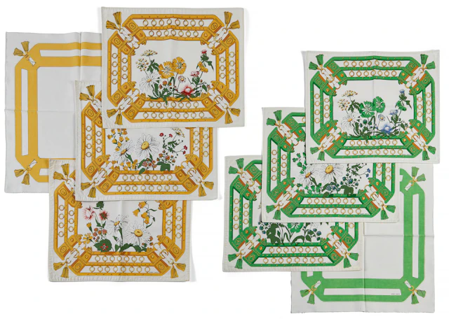 HERMÈS AUX CHAMPS Placemats and napkins