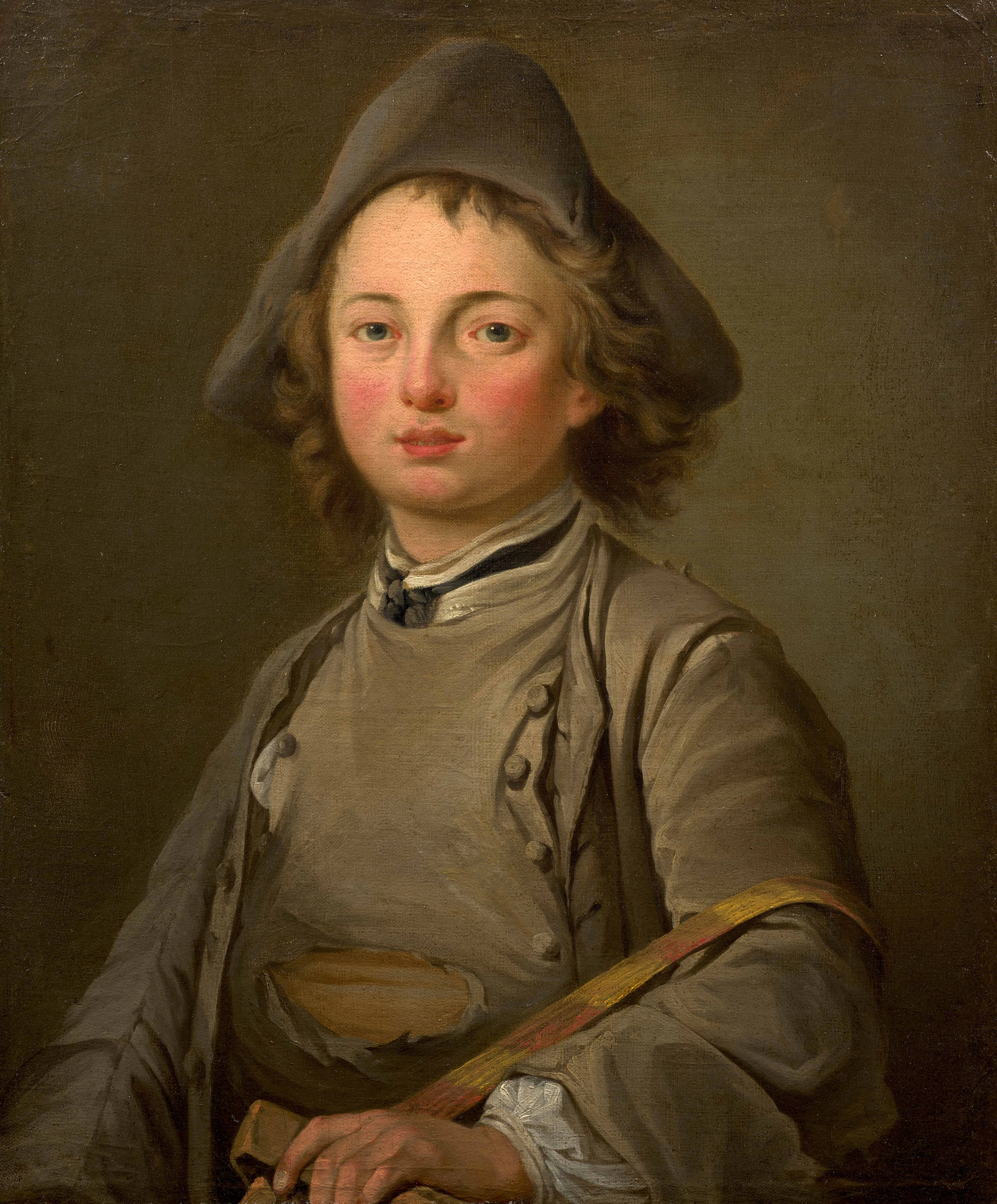 Attribué à Jean-Baptiste CHARPENTIER Paris, 1728 - 1806 Portrait de