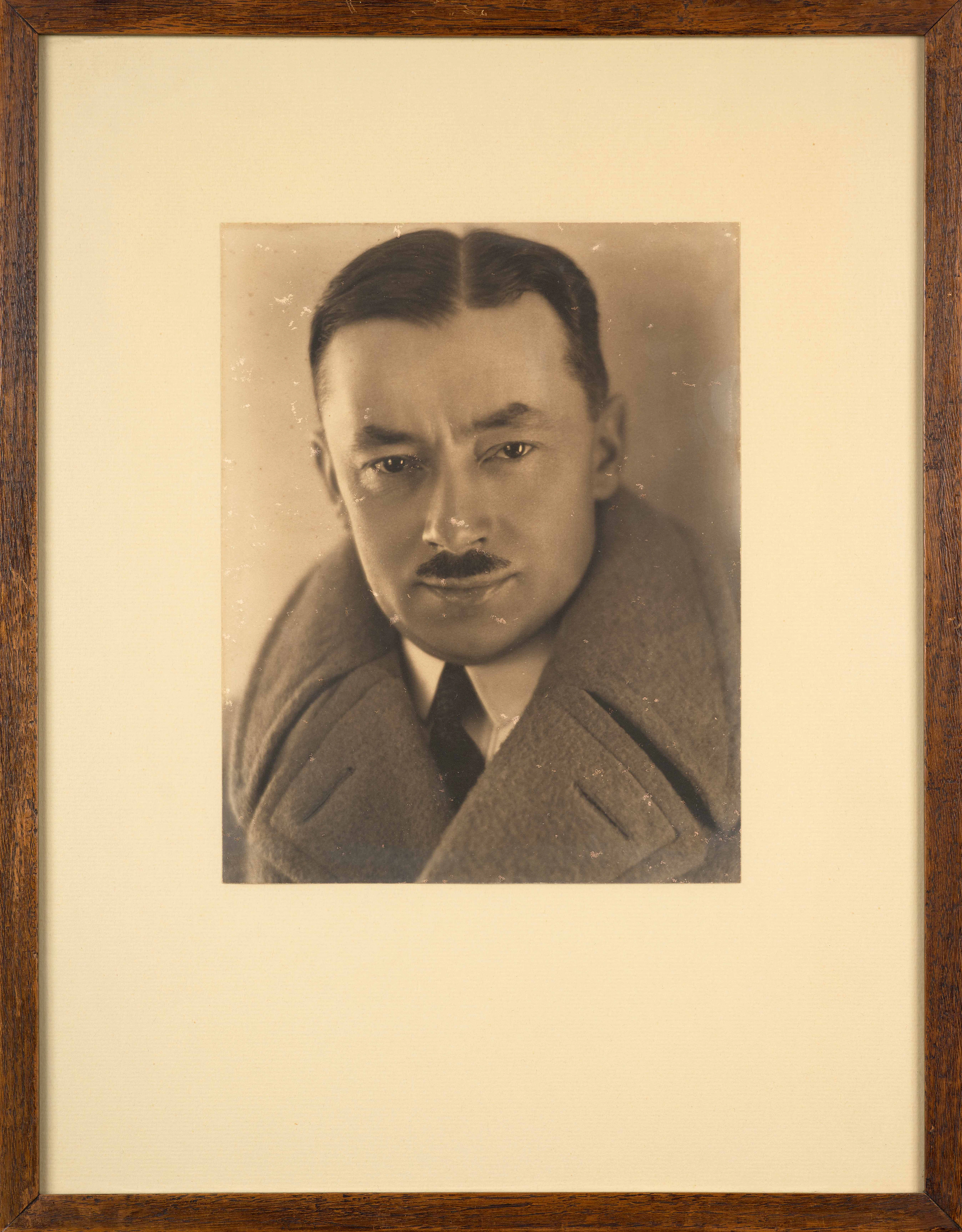 Edward WESTON 1886-1958 Portrait de Paul Reynaud, vue de face, vers 1924