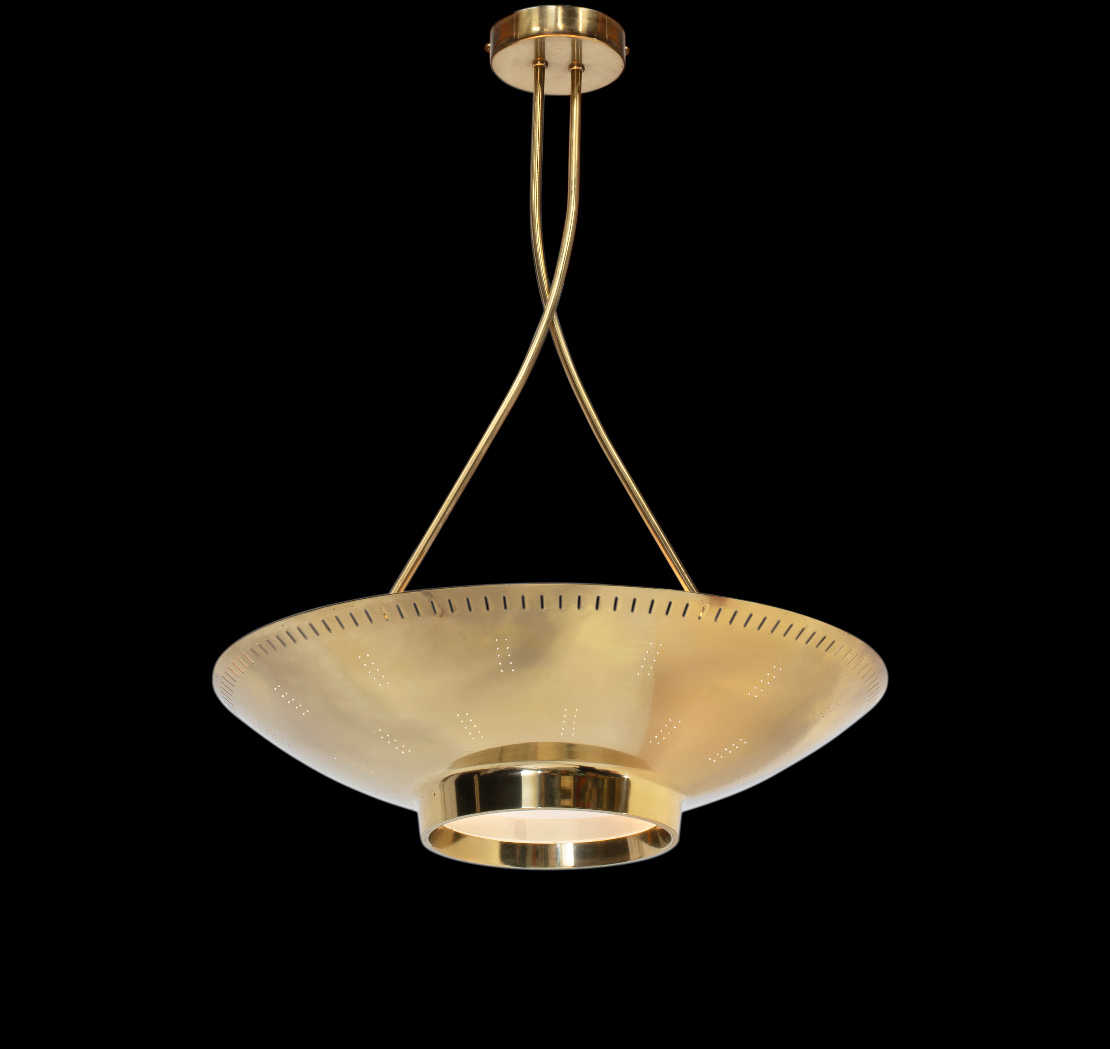 Paavo TYNELL 1890-1973 Rare suspension mod. 9060 55B « U.N. » - circa 1950