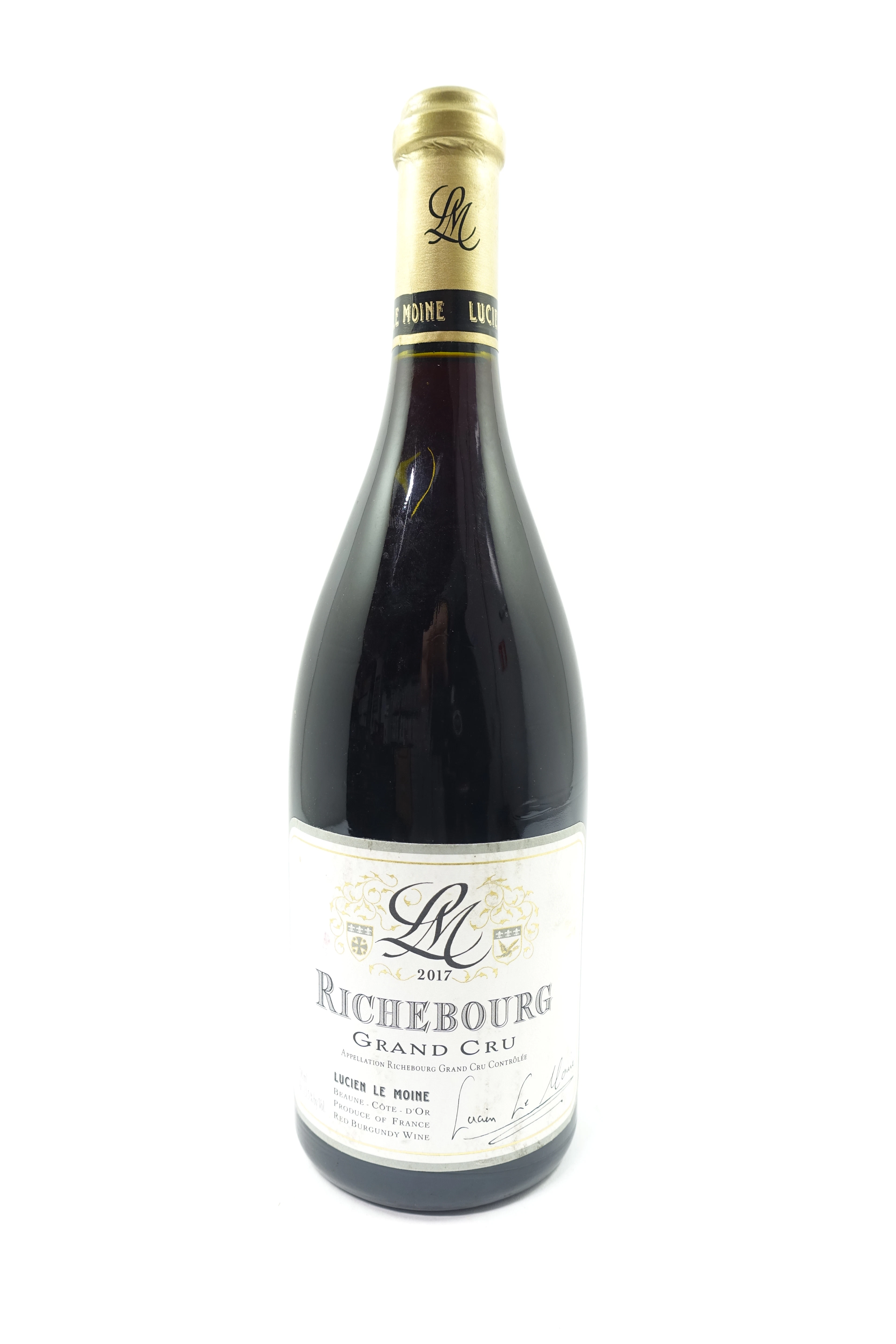 1 bt RICHEBOURG 2017 Grand Cru. Lucien Le Moine