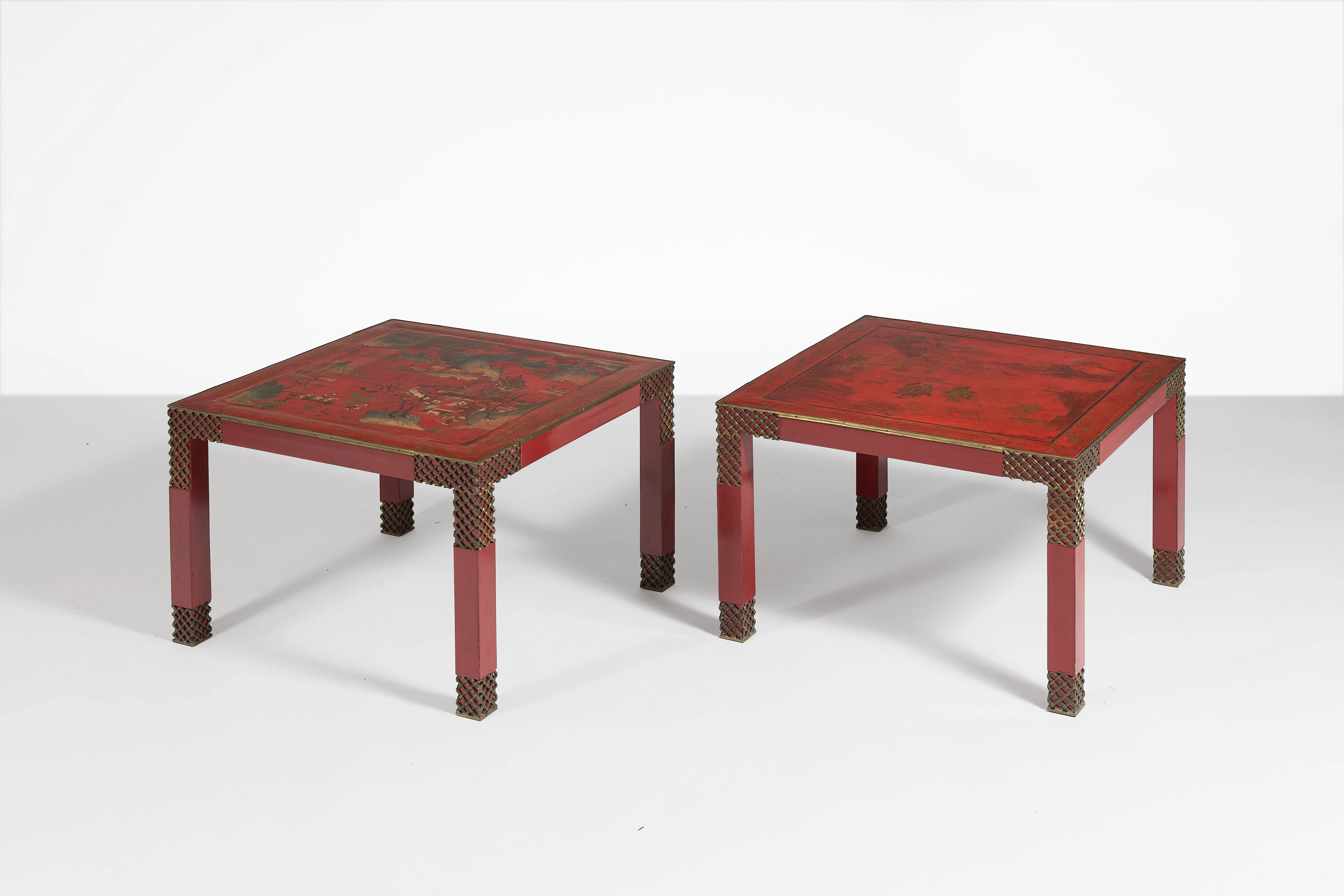 Paire de tables basses – 1995