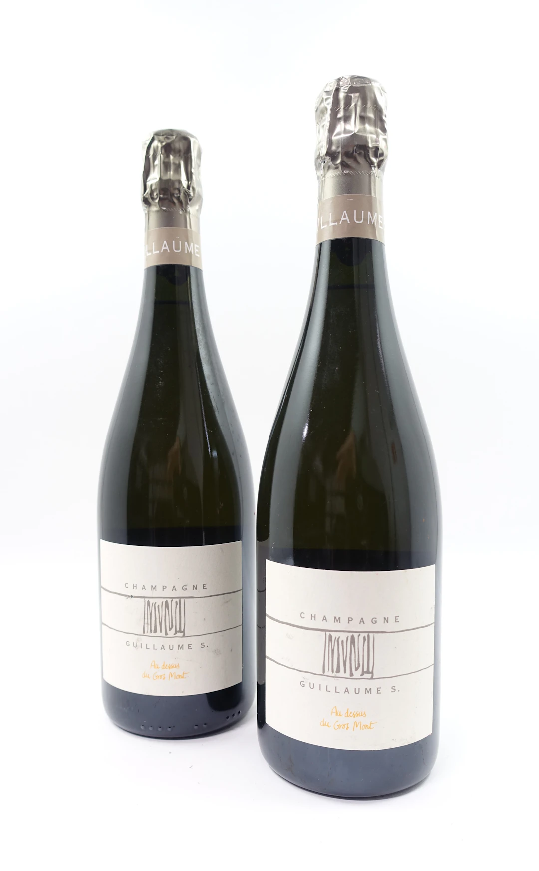 2 bts CHAMPAGNE GUILLAUME SELOSSE Au-dessus du Gros Mont. Extra Brut.