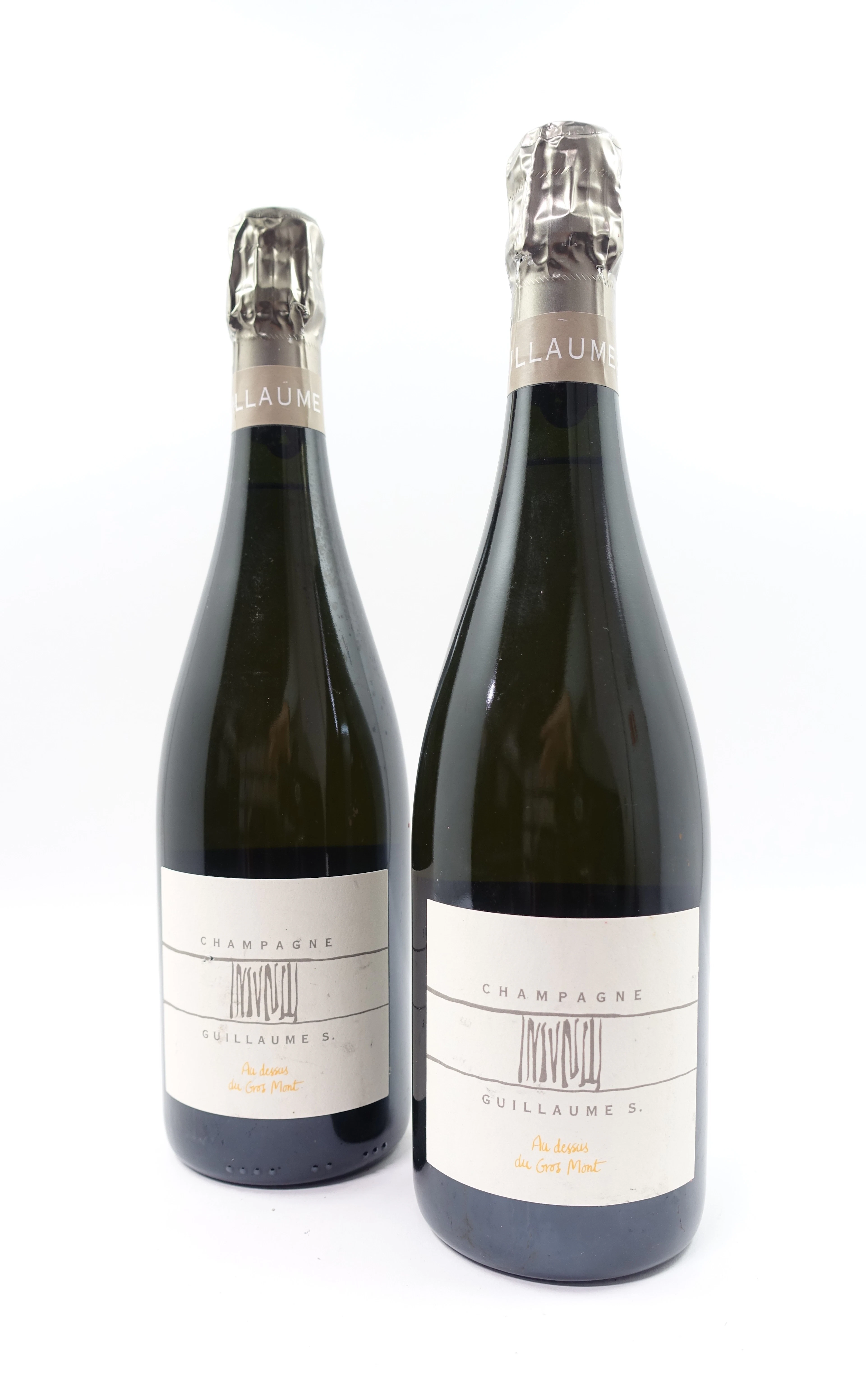 2 bts CHAMPAGNE GUILLAUME SELOSSE Au-dessus du Gros Mont. Extra Brut.